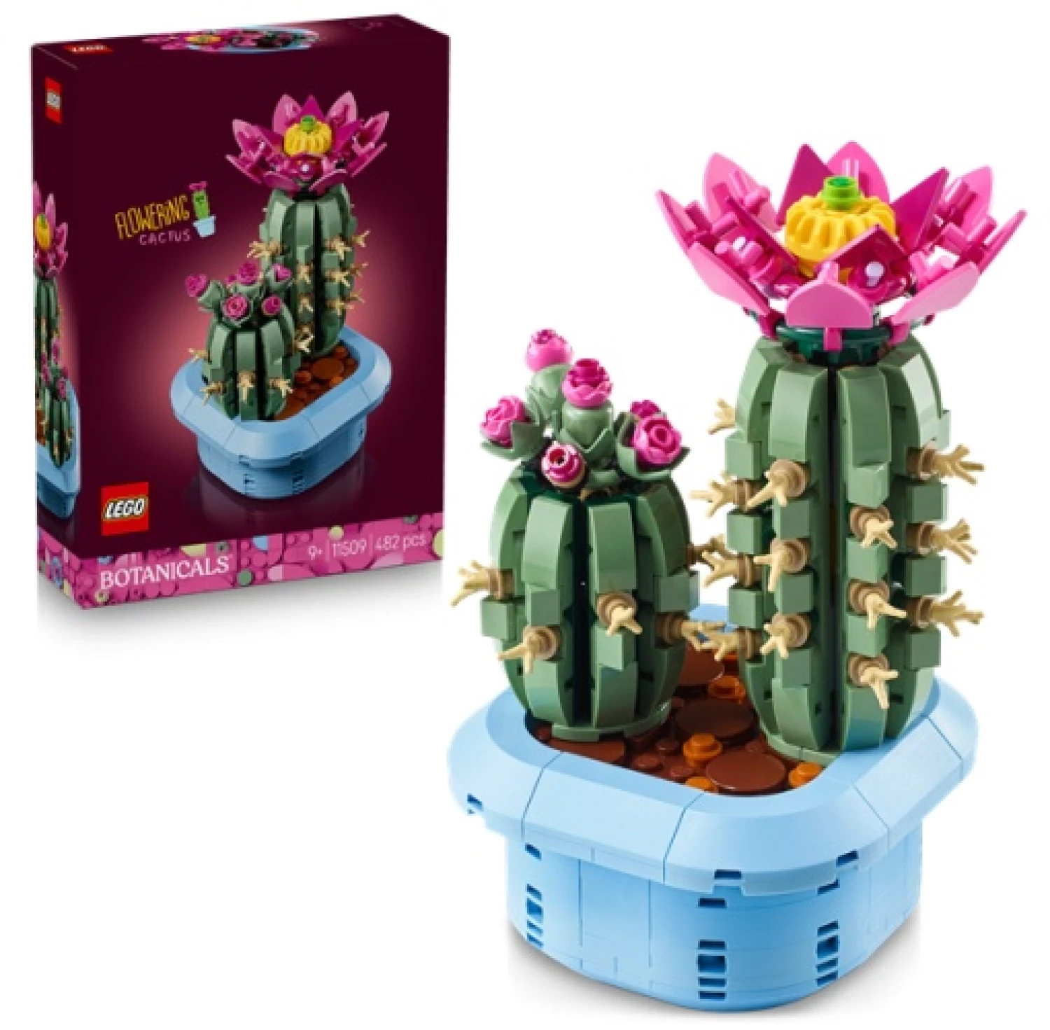 LEGO BOTANICAL FLOWERING CACTUS