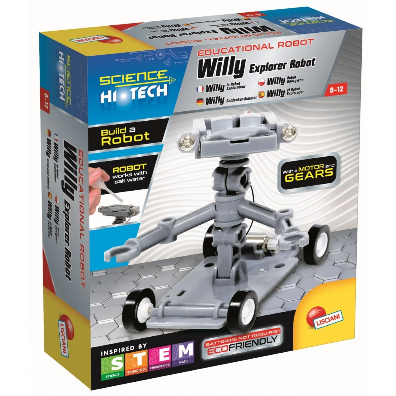 HI-TECH KONSTRUKTOR LED ROBOT LISCIANI