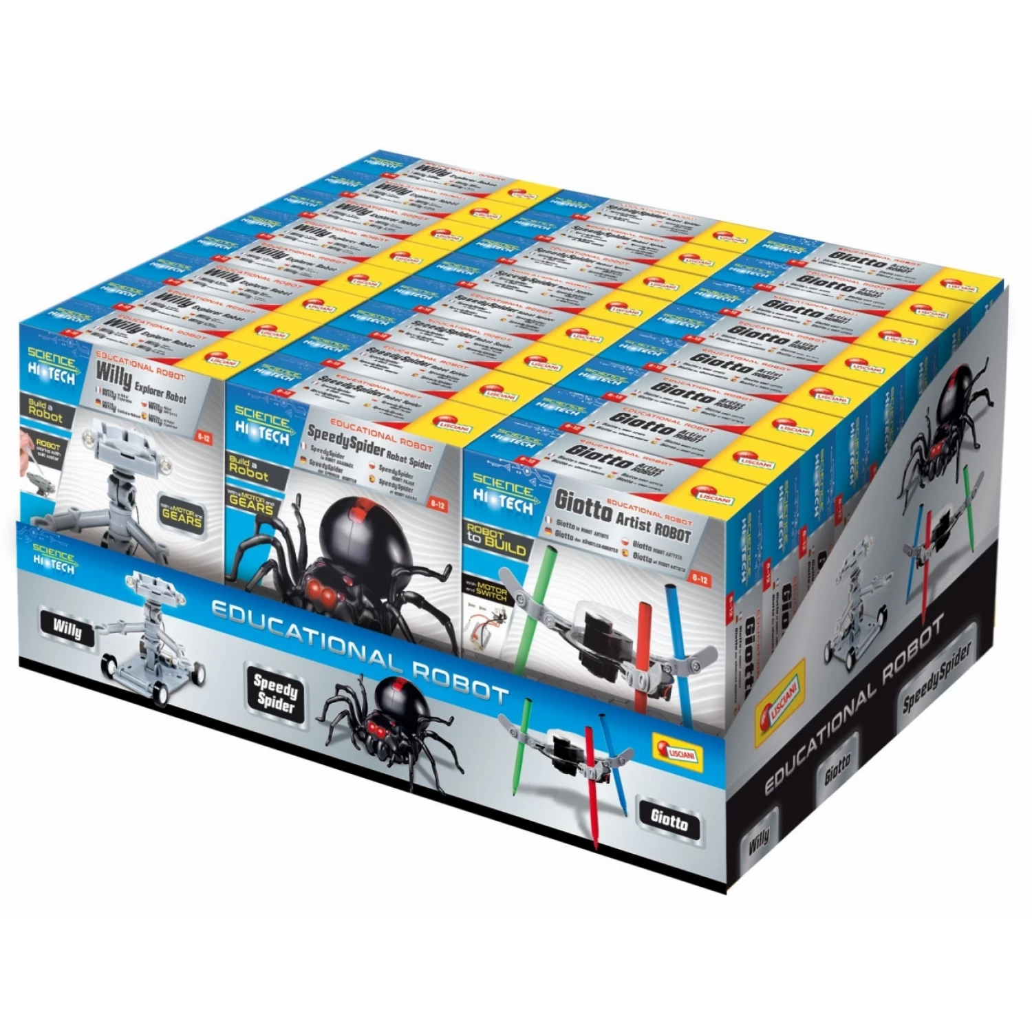 HI-TECH KONSTRUKTOR LED ROBOT LISCIANI