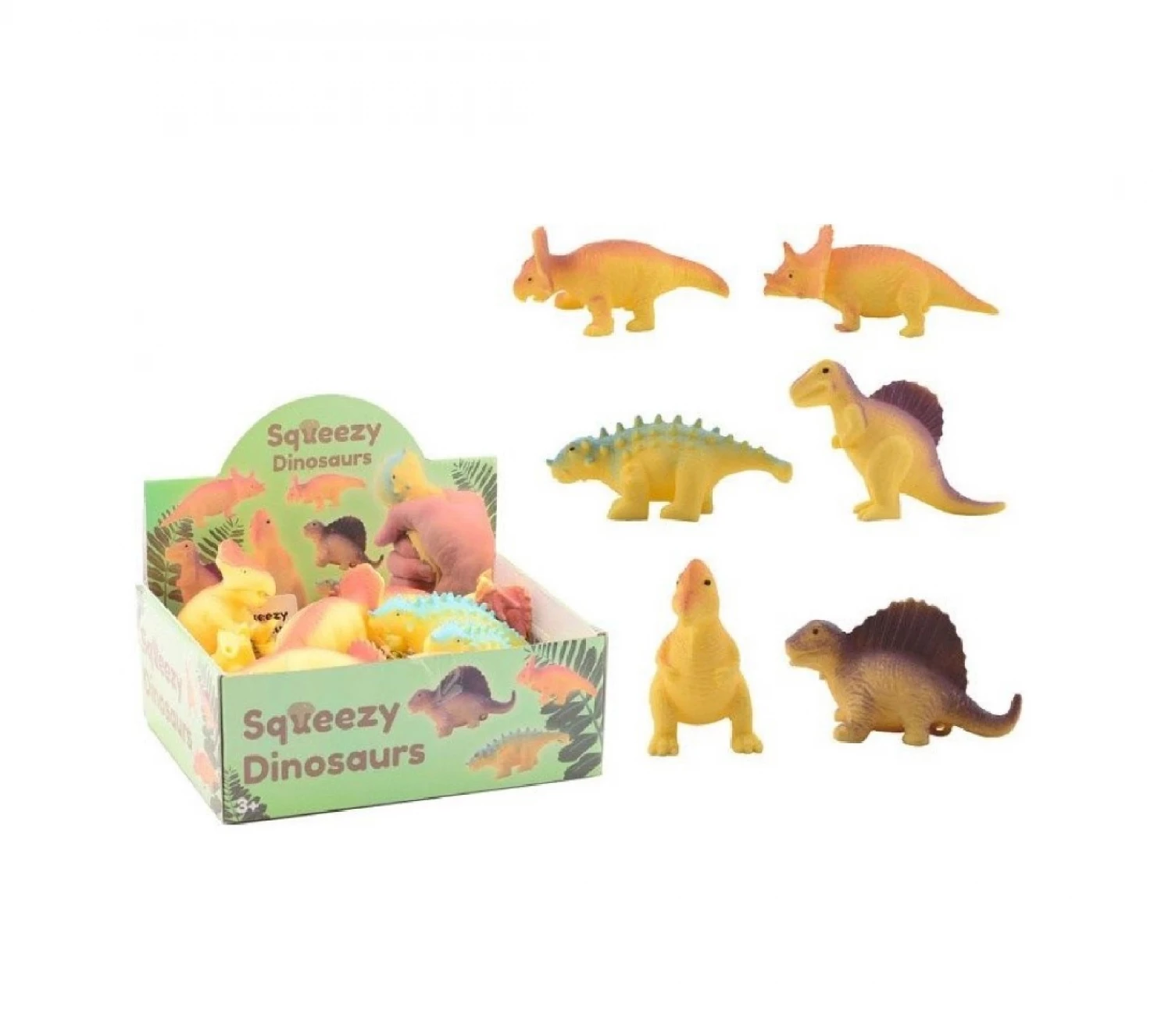 DINOSAURUS MEKANI SQUISHY