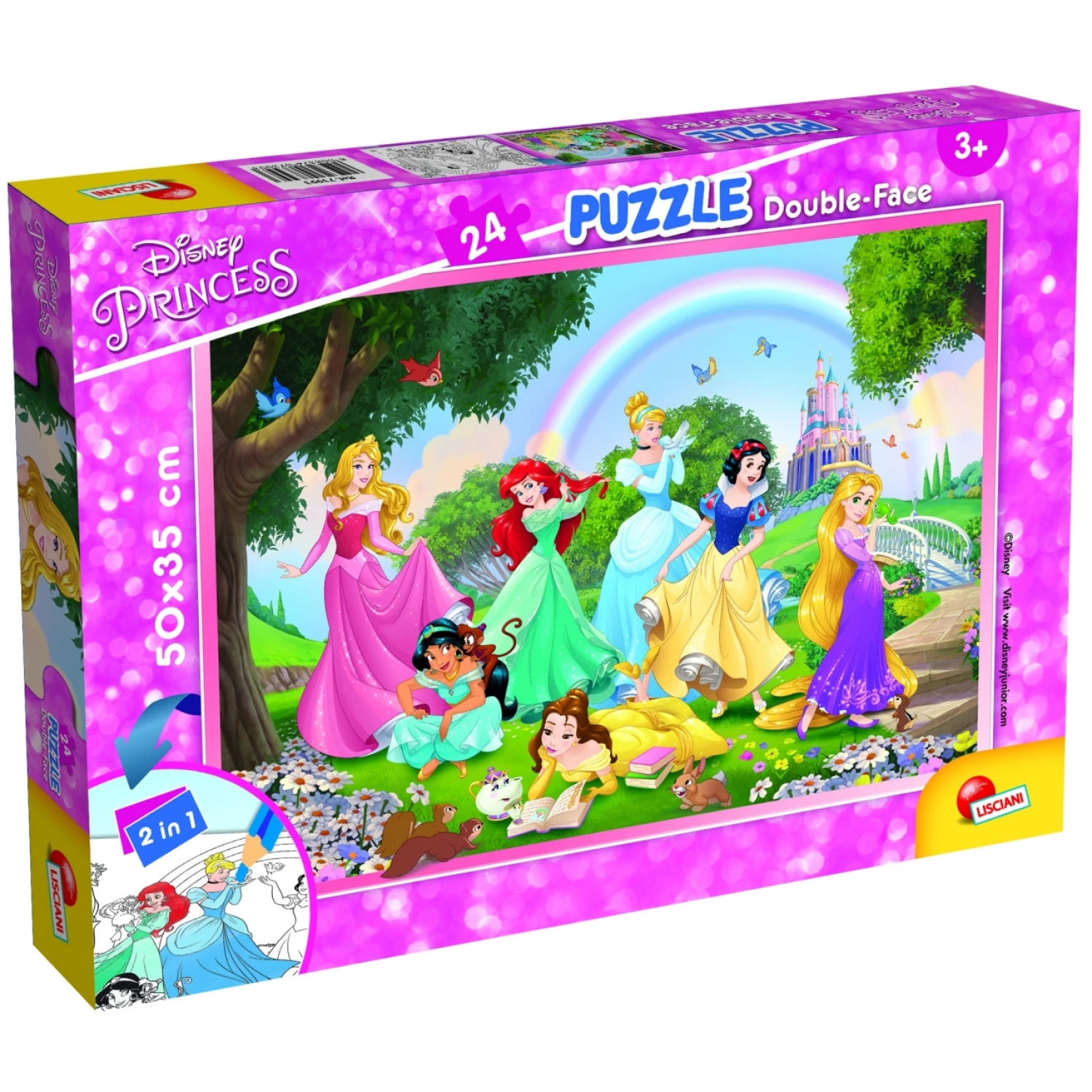 PUZZLE SLAGALICE 24 DELOVA PRINCESS LISCIANI
