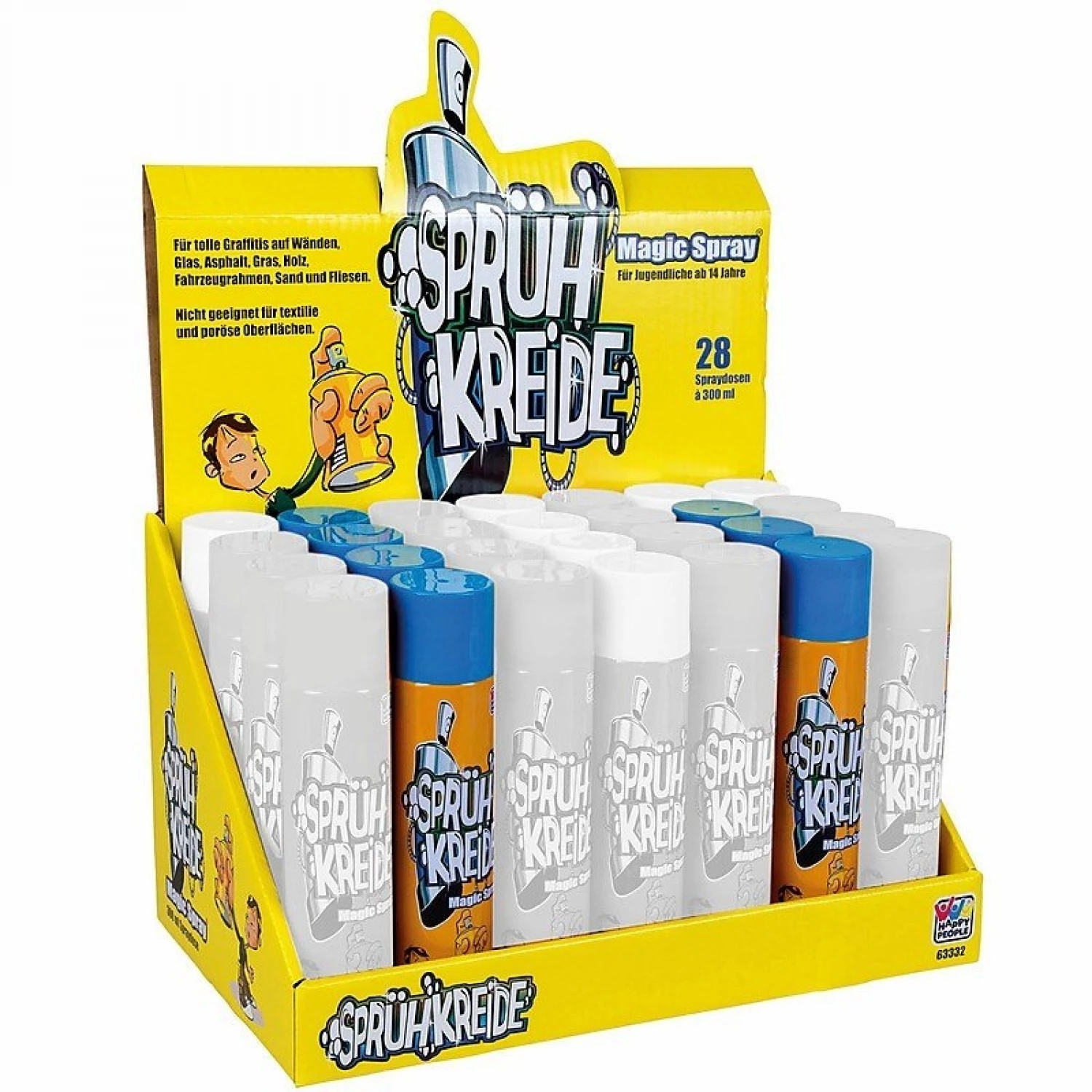 HAPPY PEOPLE KREDA U SPREJU PLAVA 300ML