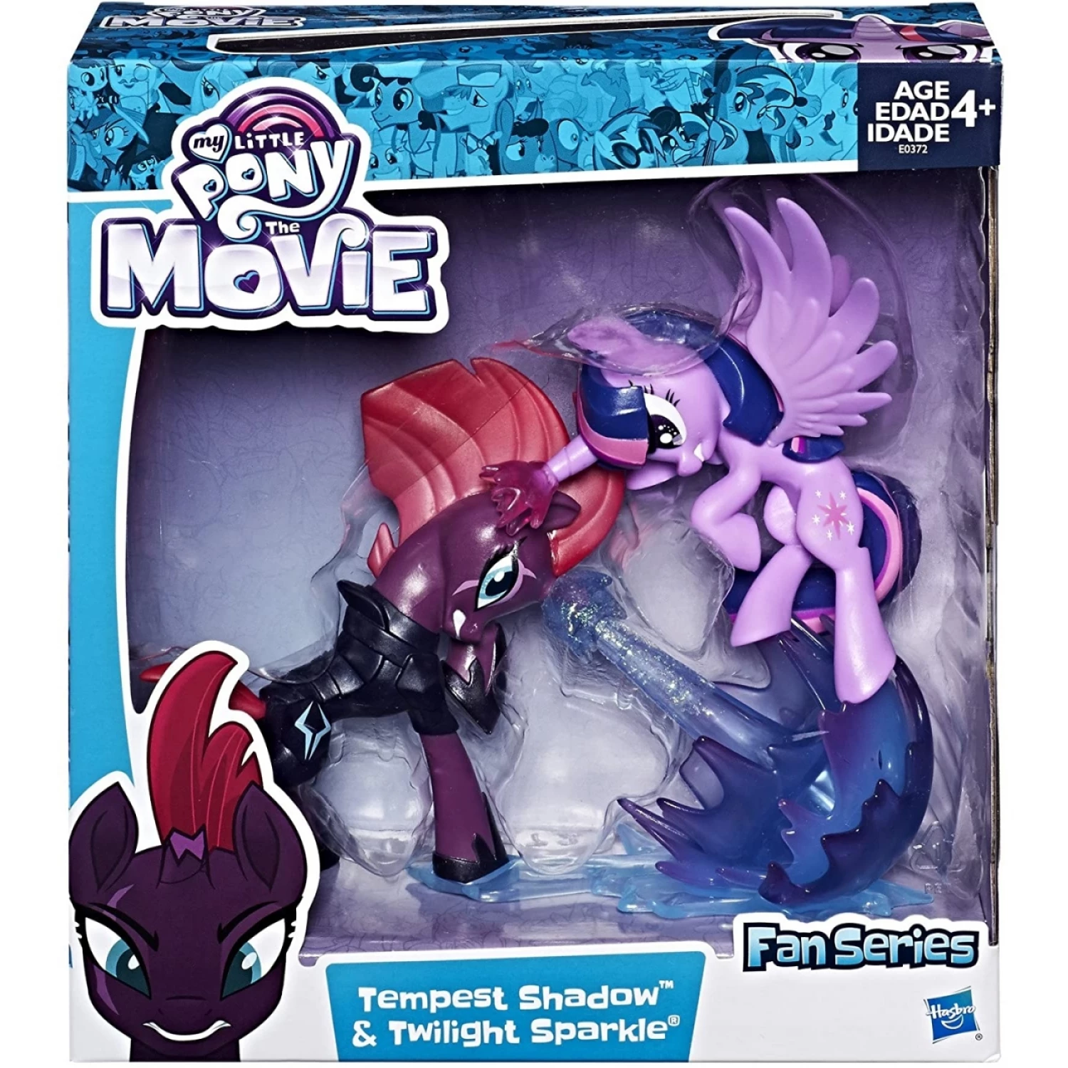 MY LITTLE PONY THE MOVIE FAN SERIES TEMPEST SHADOW & TWILIGHT SPARKLE