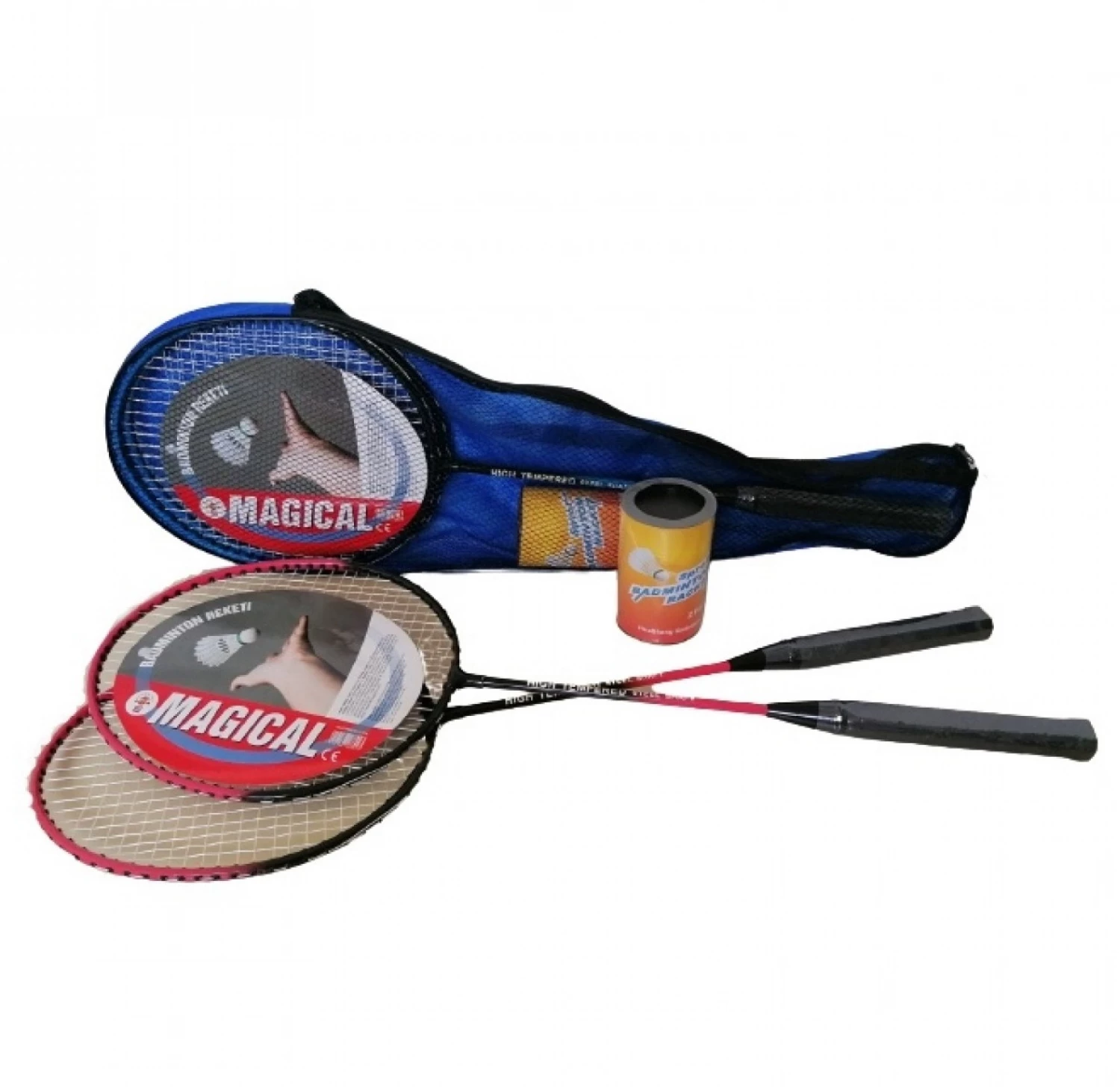 BADMINTON SET SA DVE LOPTICE U FUTROLI