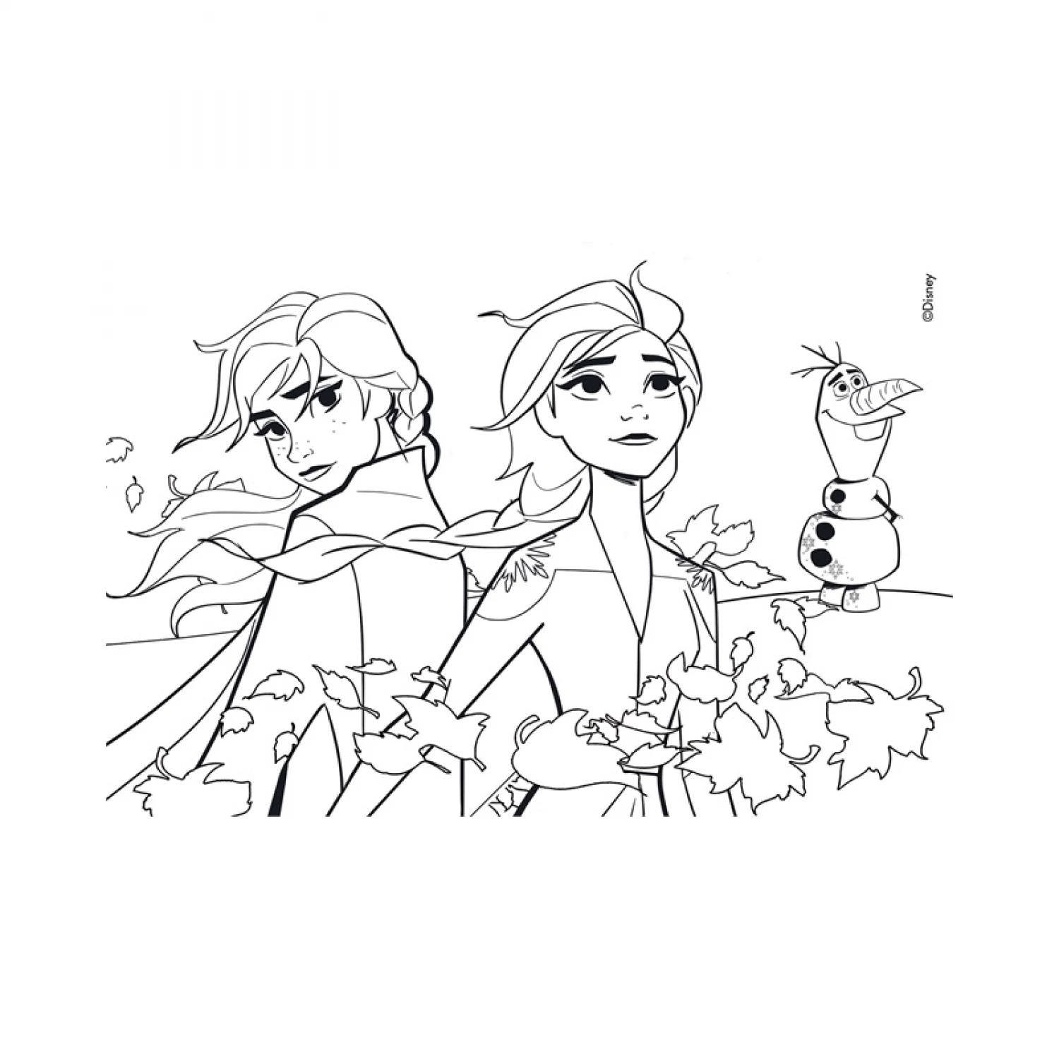 PUZZLE SLAGALICE 24 DELOVA FROZEN LISCIANI