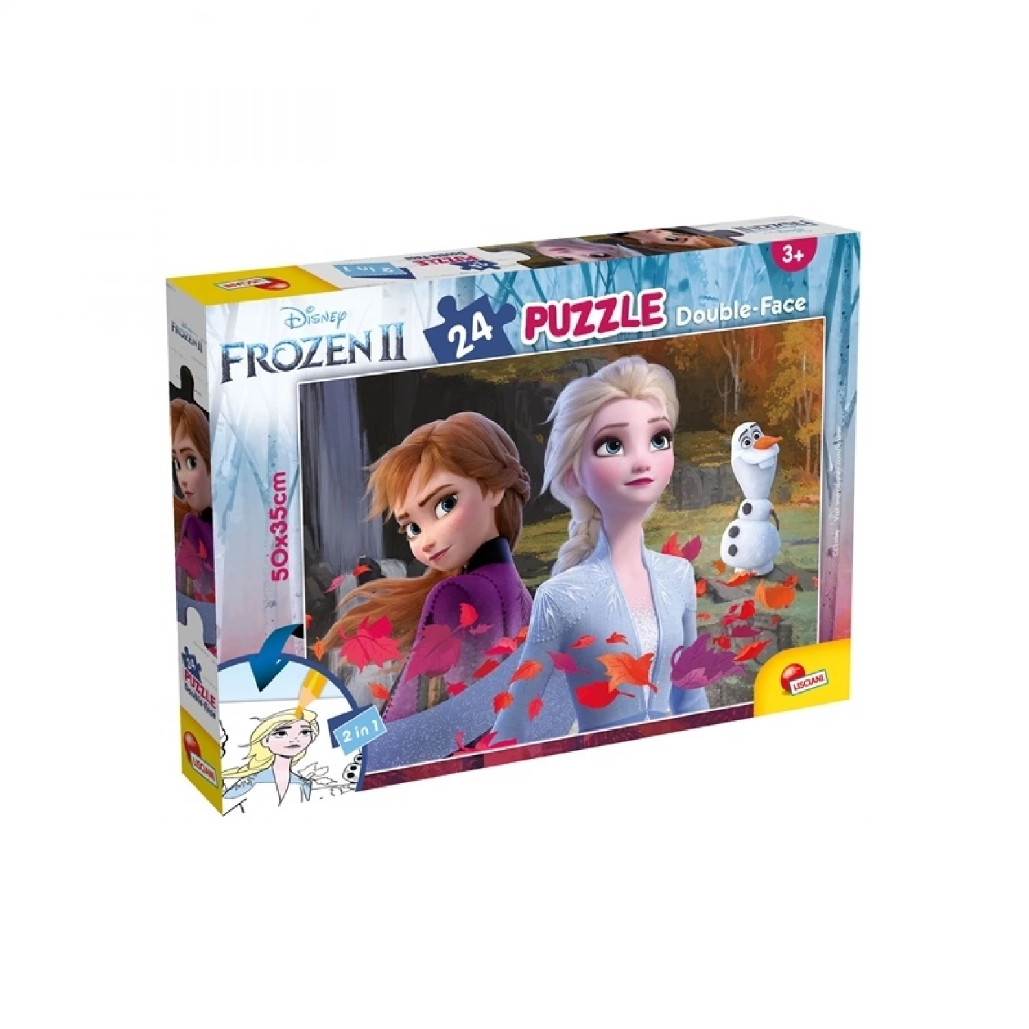 PUZZLE SLAGALICE 24 DELOVA FROZEN LISCIANI