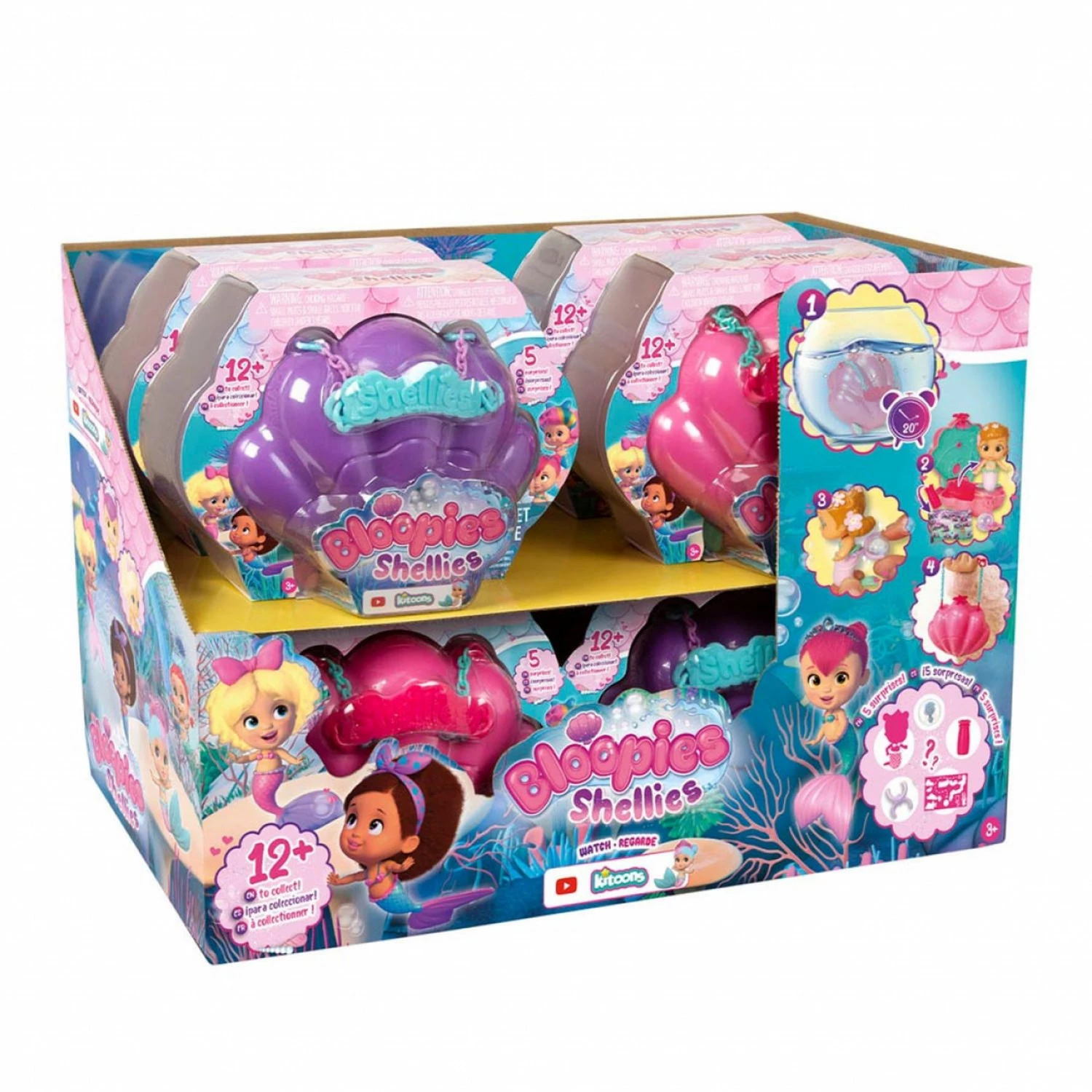Bloopies shellies figure 7cm assort IM91917