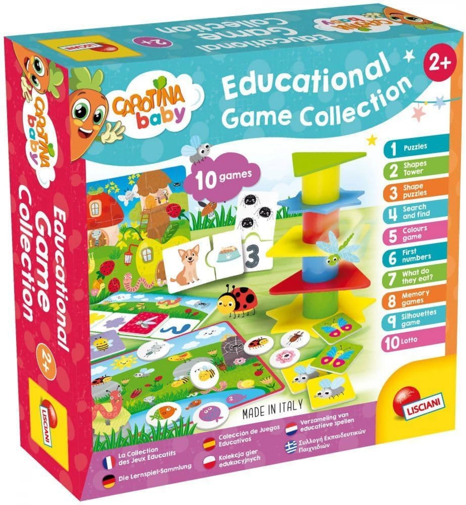 LISCIANI CAROTINA EDUKATIVNIH 10 IGARA