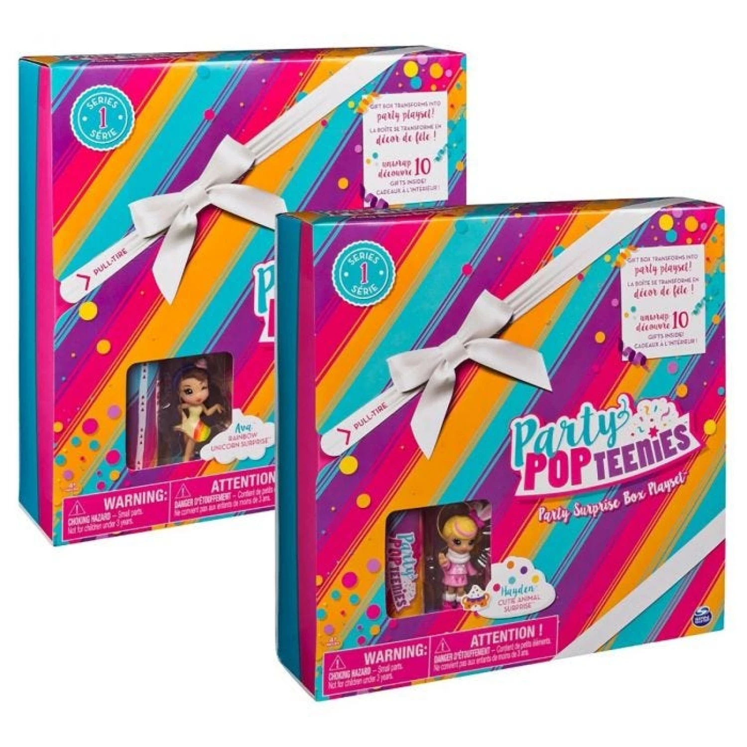 PARTY POPTEENIES PARTY SUPRISE BOX SET ZA IGRU 2 ASS CENA ZA 1 KOM