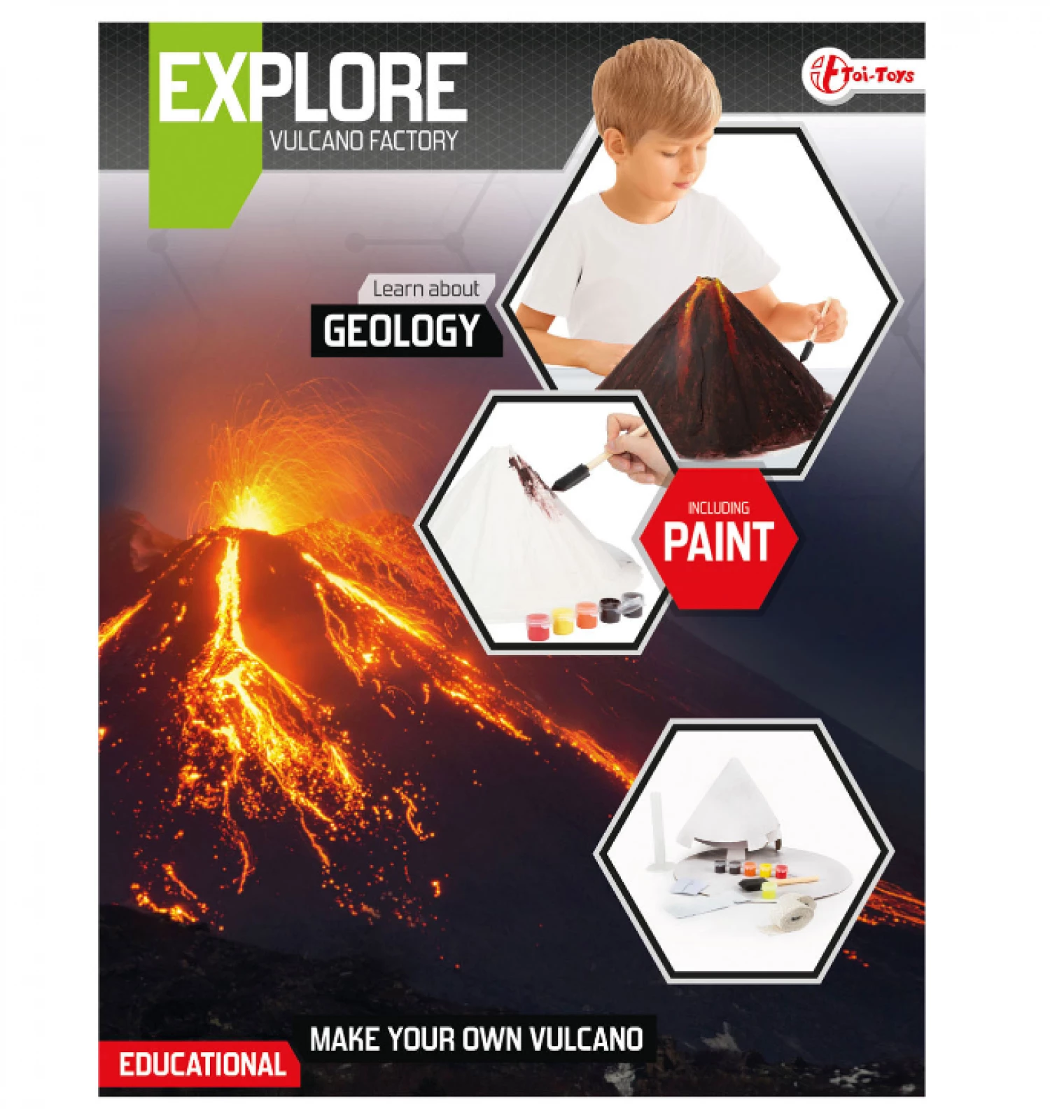 EXPLORE ISTRAZIVASKI SET NAPRAVI VULKAN