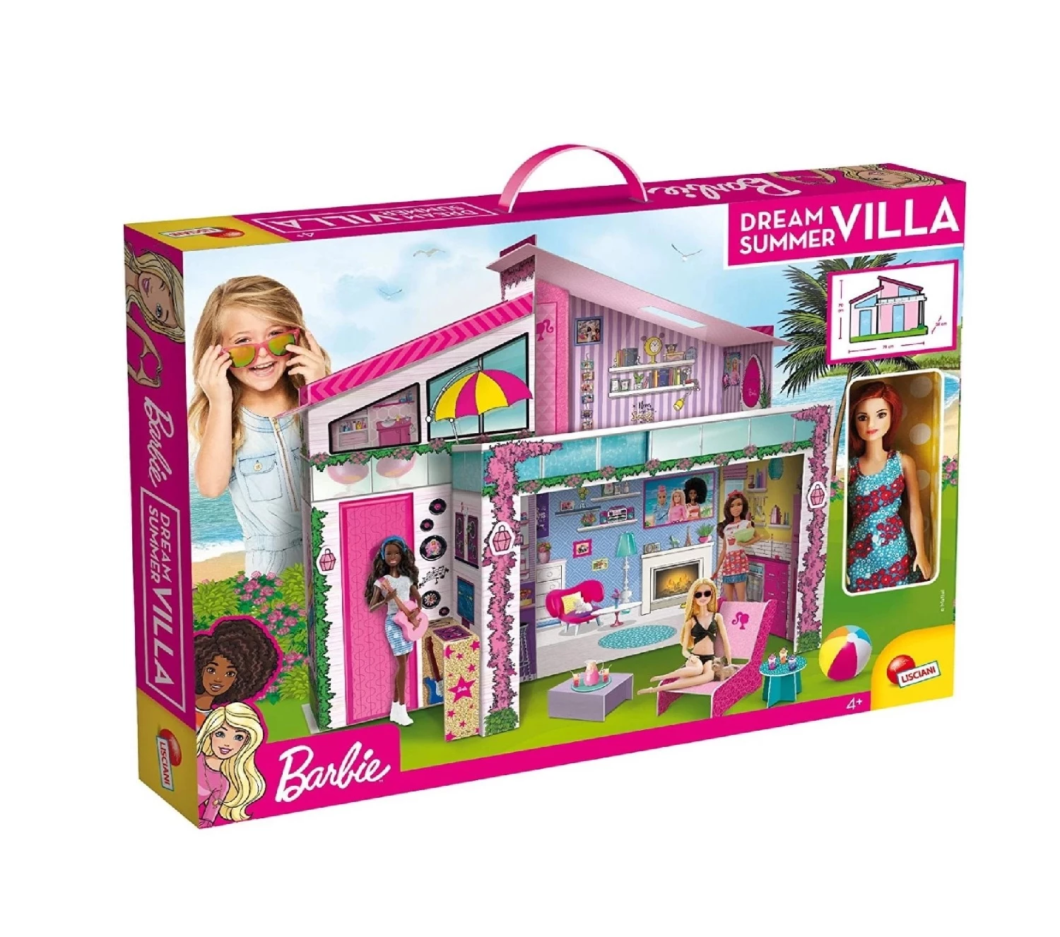 BARBIE VILA LETNJI SNOVI SA LUTKOM LISCIANI