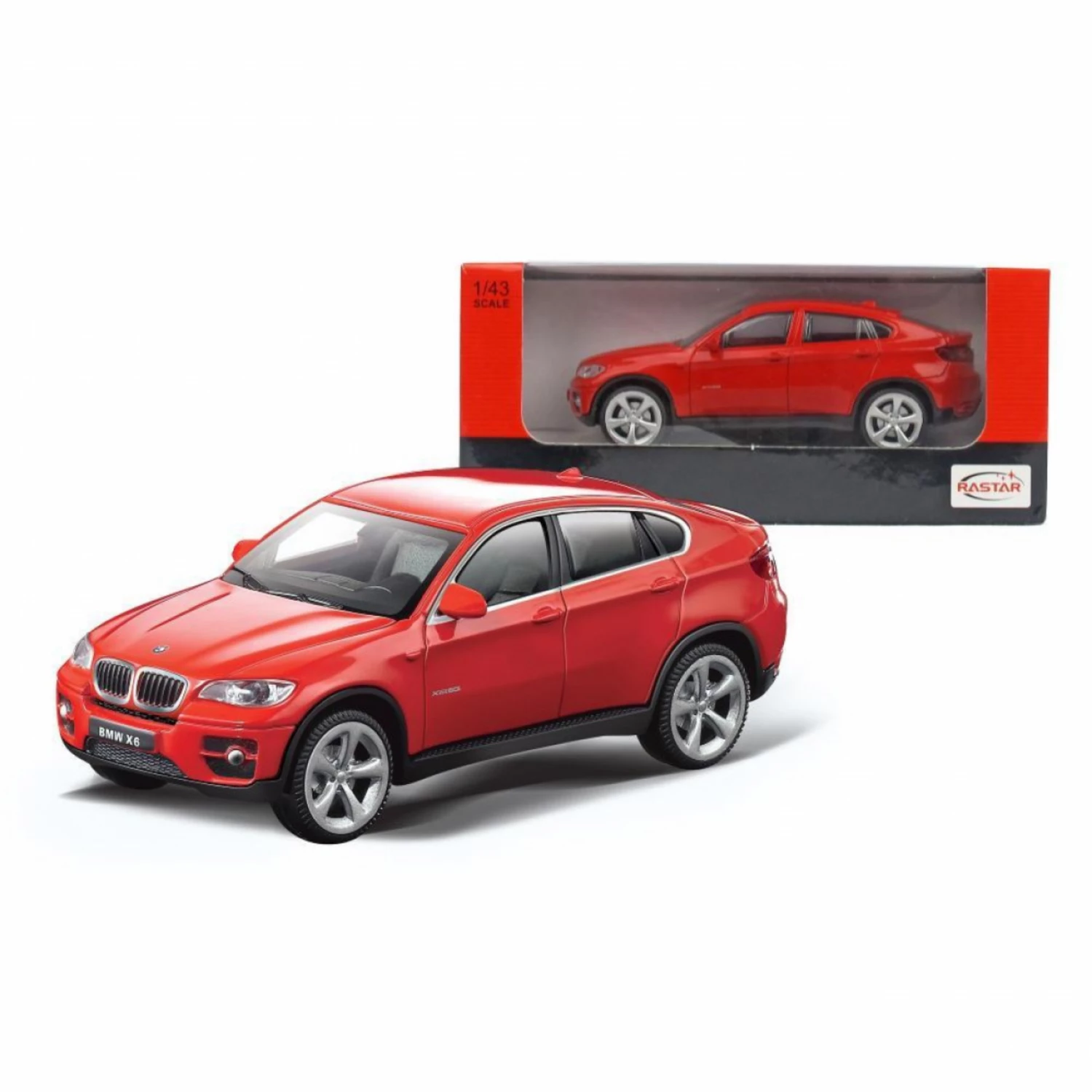 RASTAR IGRACKA AUTOMOBIL BMW X6 1:43