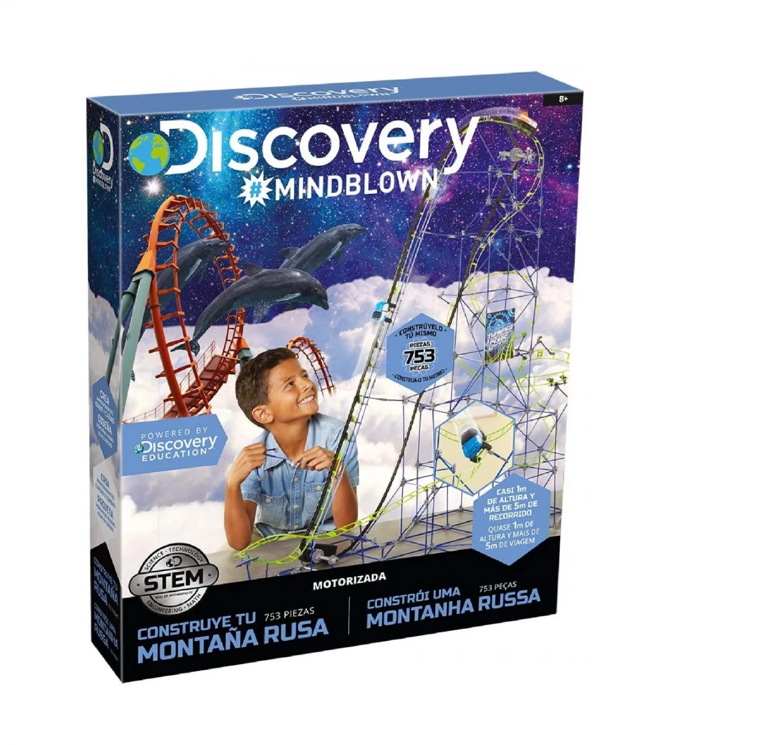 DISCOVERY NAPRAVI SVOJ ROLLER COASTER H91CM 753PCS
