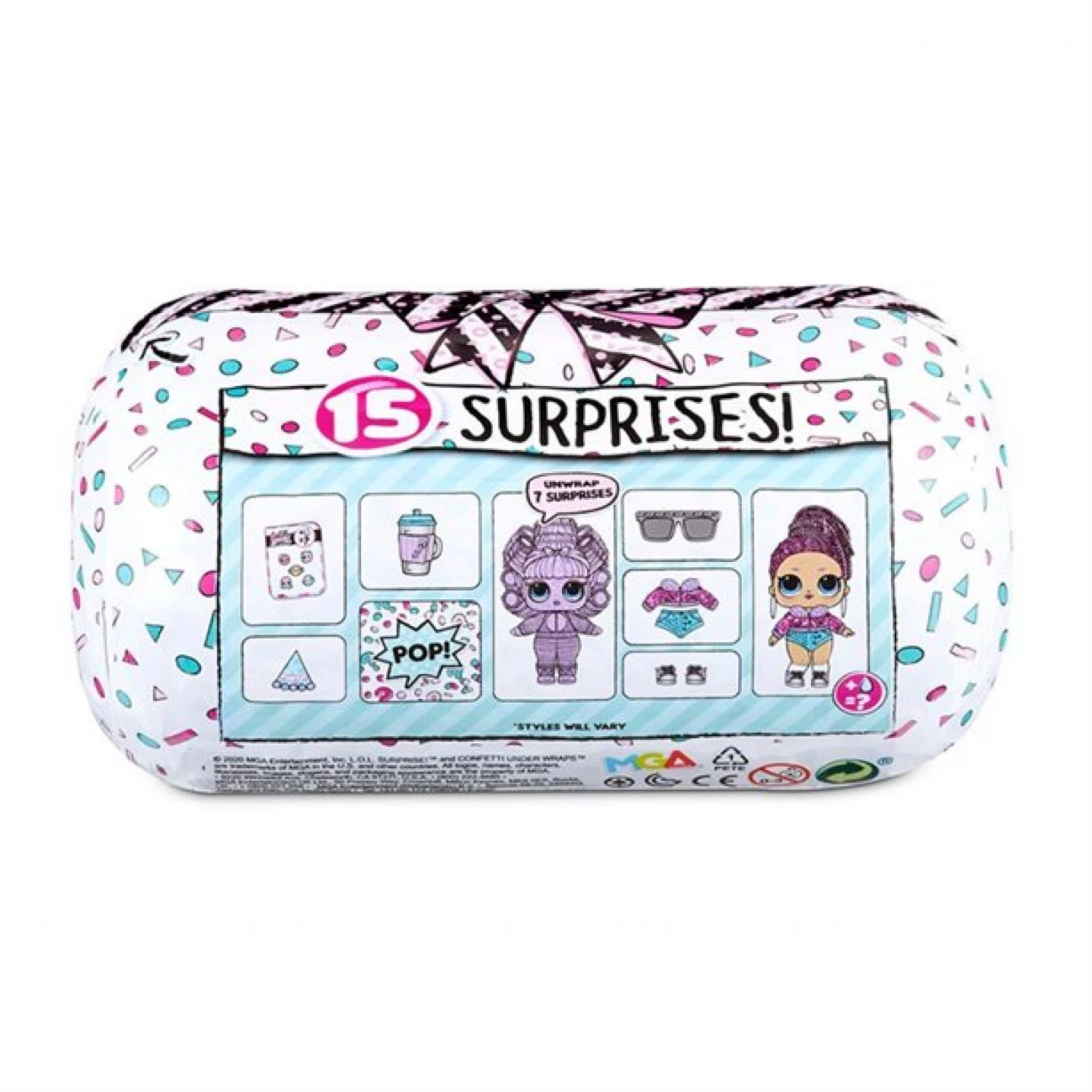 LOL SURPRISE CONFETTI UNDER WRAPS