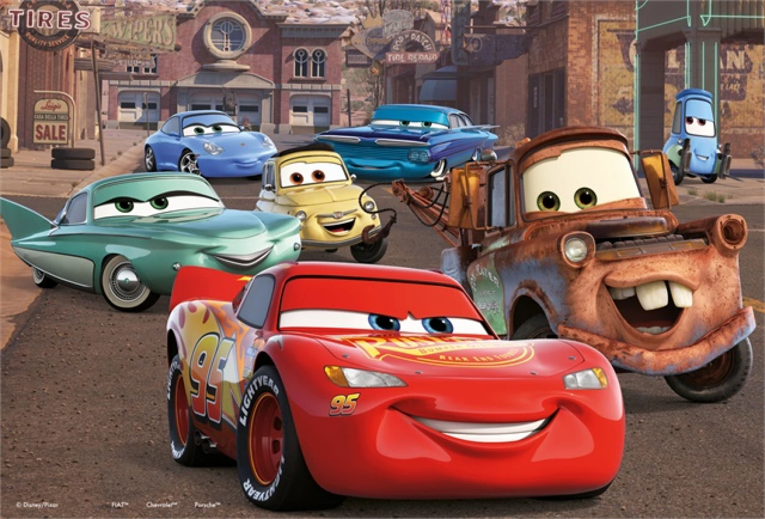 PUZZLE SLAGALICE 24PCS DISNEY CARS LISCIANI
