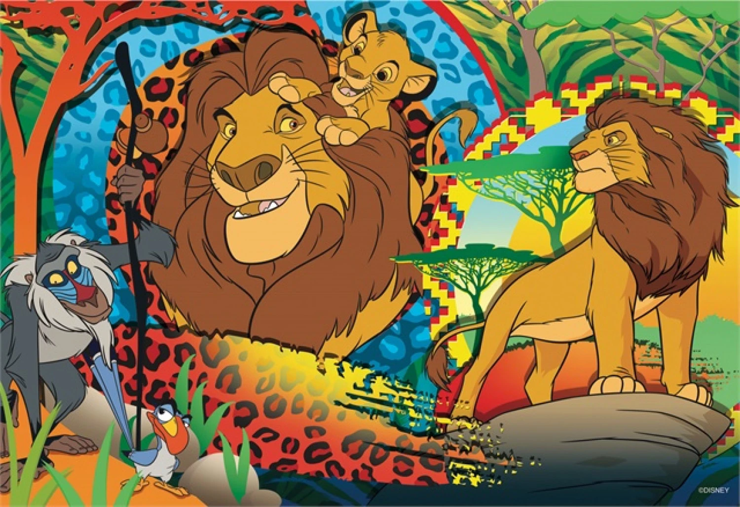 PUZZLE SLAGALICE 24PCS DISNEY LION KING LISCIANI