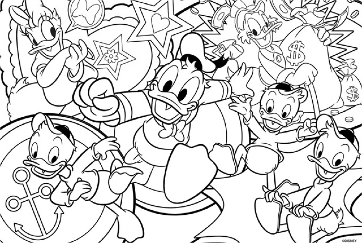 PUZZLE SLAGALICE 24PCS DISNEY PAJA PATAK LISCIANI