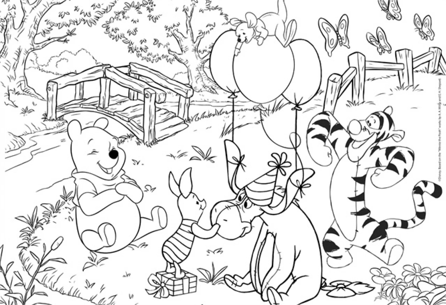 PUZZLE SLAGALICE 24PCS DISNEY WINNIE THE POOH LISCIANI