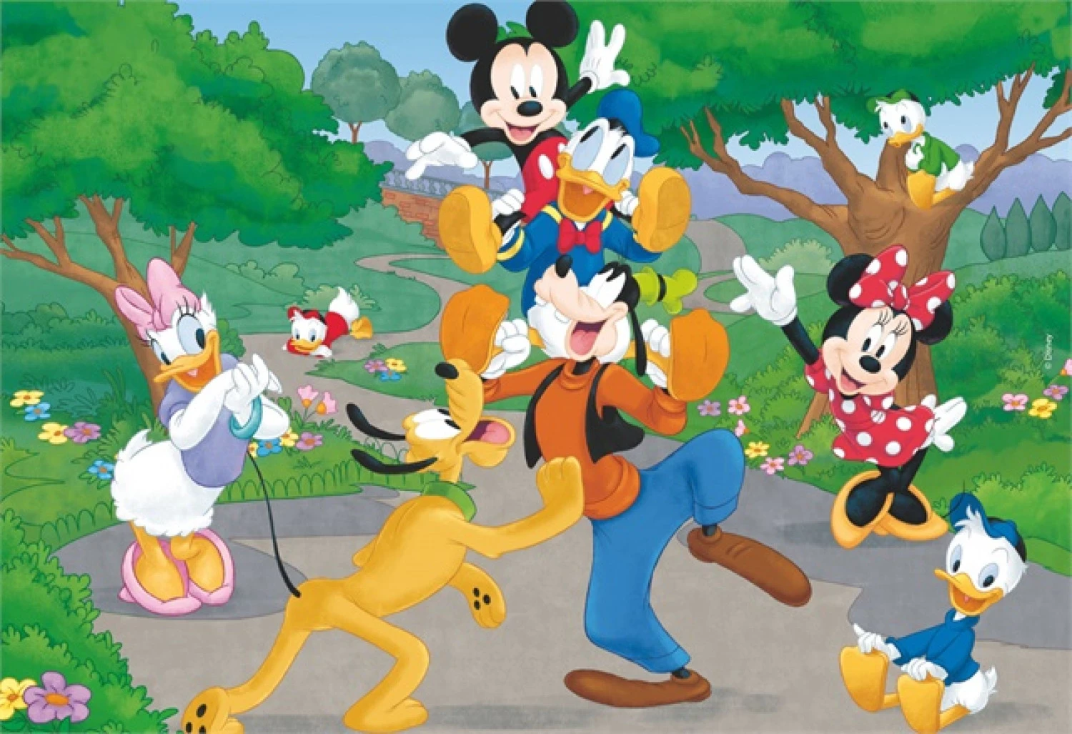 PUZZLE SLAGALICE 2X12PCS SUPERMAXI MICKEY LISCIANI