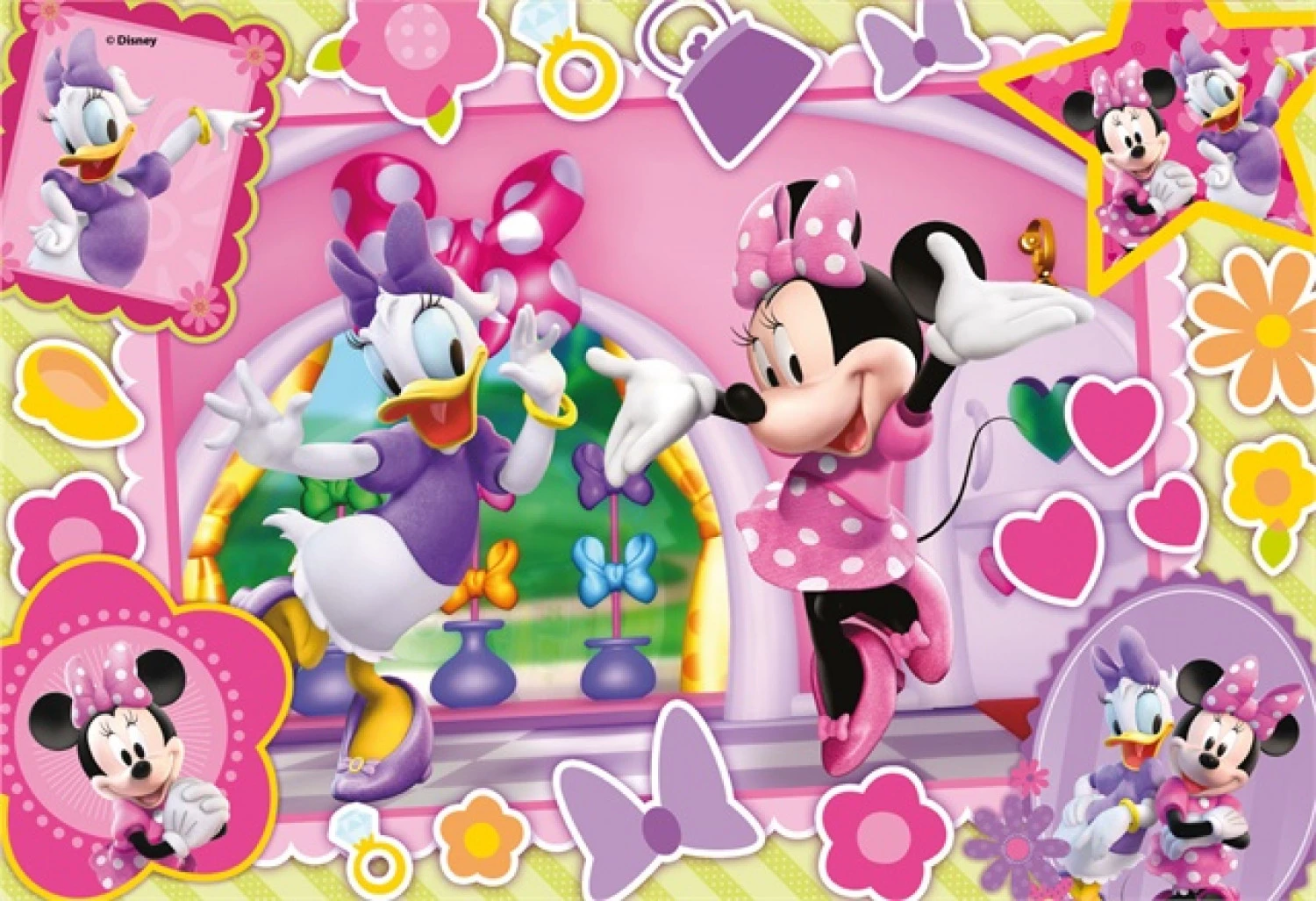 PUZZLE SLAGALICE 2X24PCS SUPERMAXI MINNIE LISCIANI