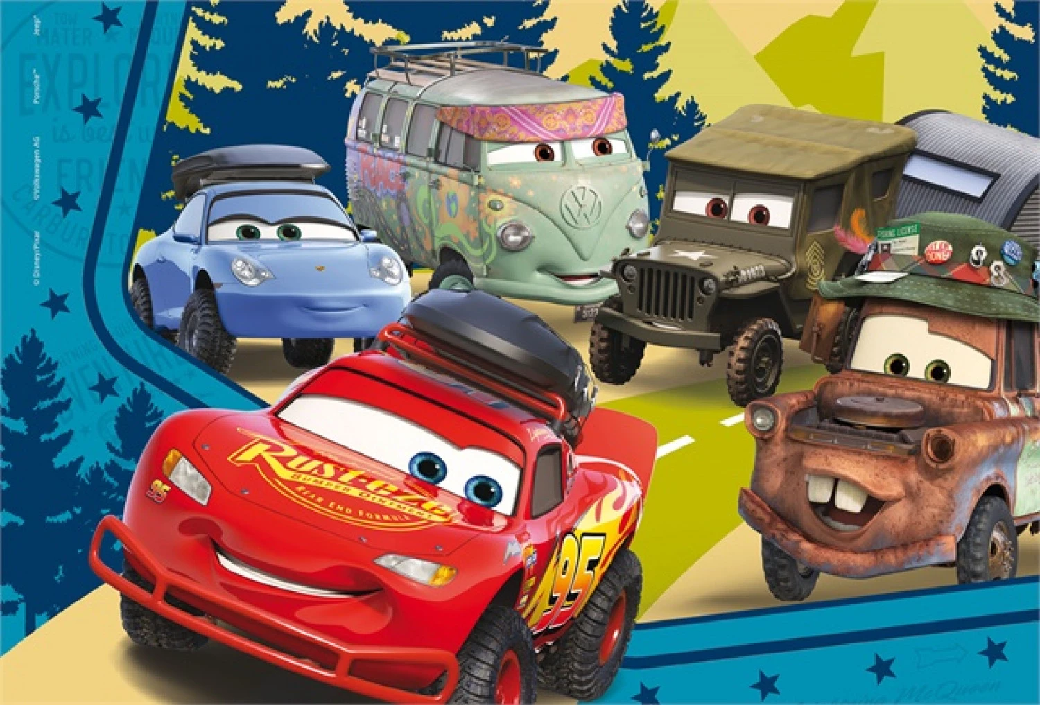 PUZZLE SLAGALICE 24PCS MAXI CARS LISCIANI