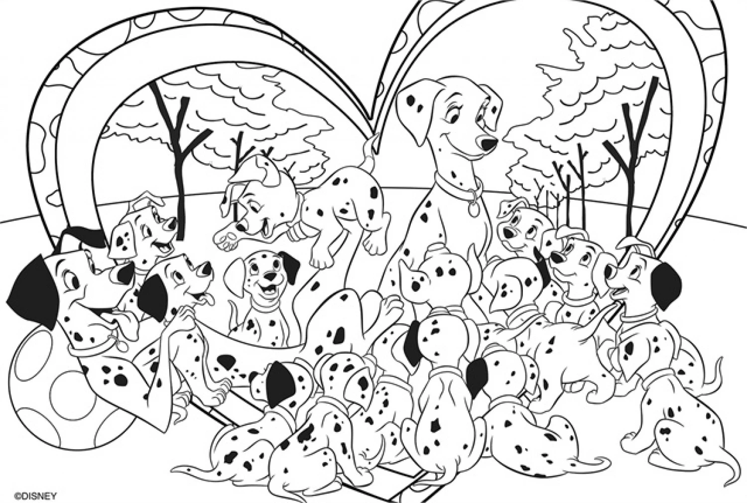 PUZZLE SLAGALICE 24PCS MAXI 101 DALMATINAC LISCIANI
