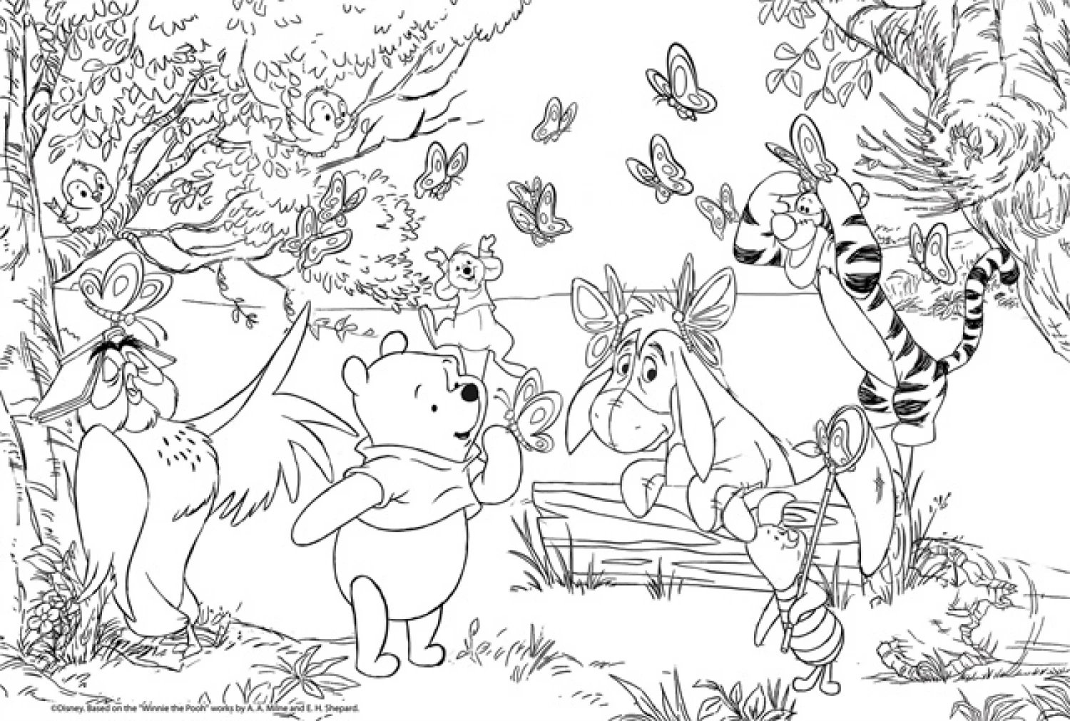 PUZZLE SLAGALICE 24PCS MAXI WINNIE THE POOH LISCIANI