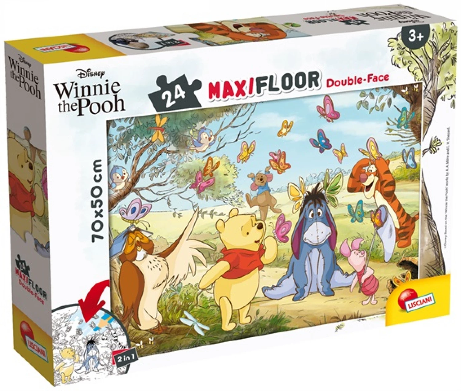 PUZZLE SLAGALICE 24PCS MAXI WINNIE THE POOH LISCIANI