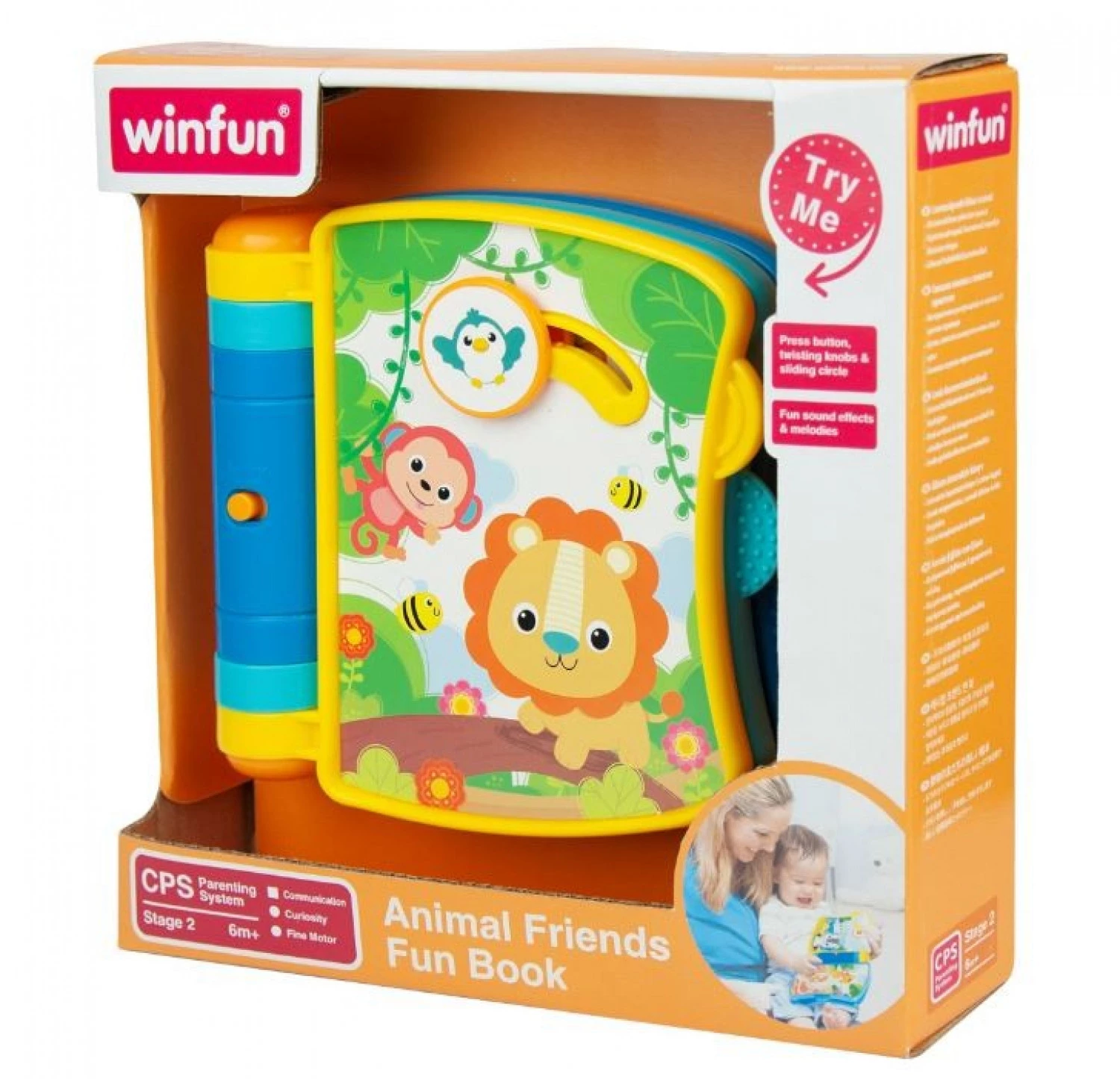 WIN FUN BABY EDUKATIVNA KNJIGA ZIVOTINJE
