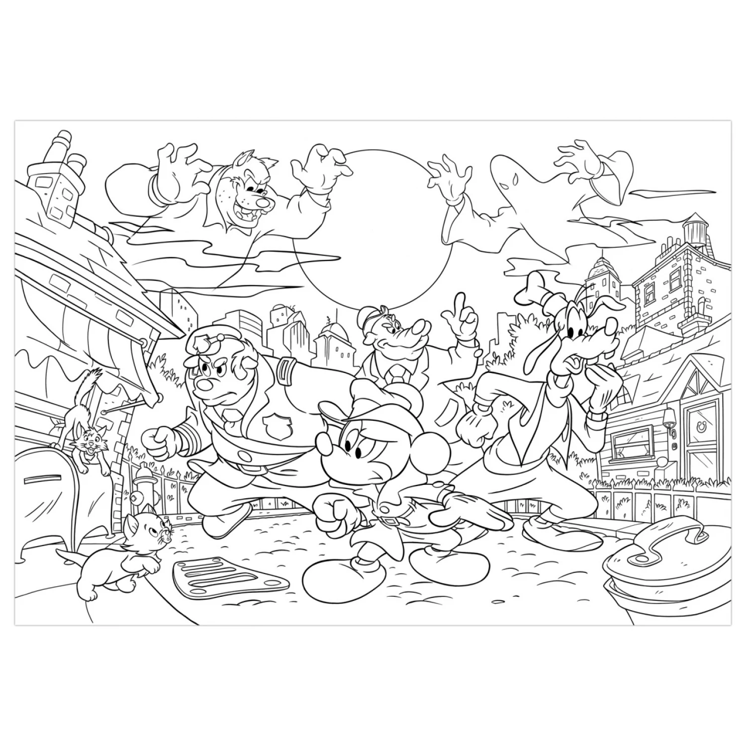 PUZZLE SLAGALICE 108 DELOVA MIKI MAUS - DETEKTIV LISCIANI