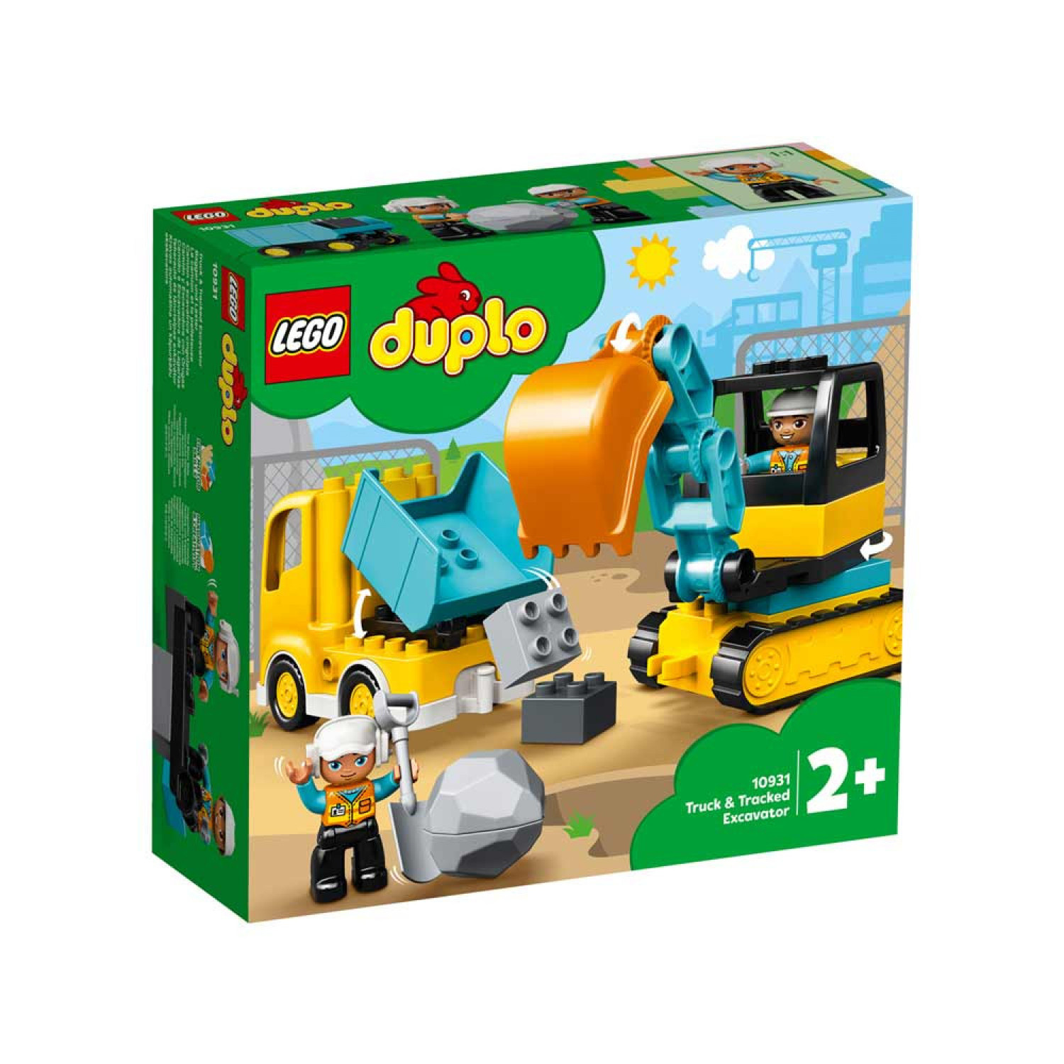 LEGO DUPLO TRUCK TRACKED EXCAVATOR - Magična oaza