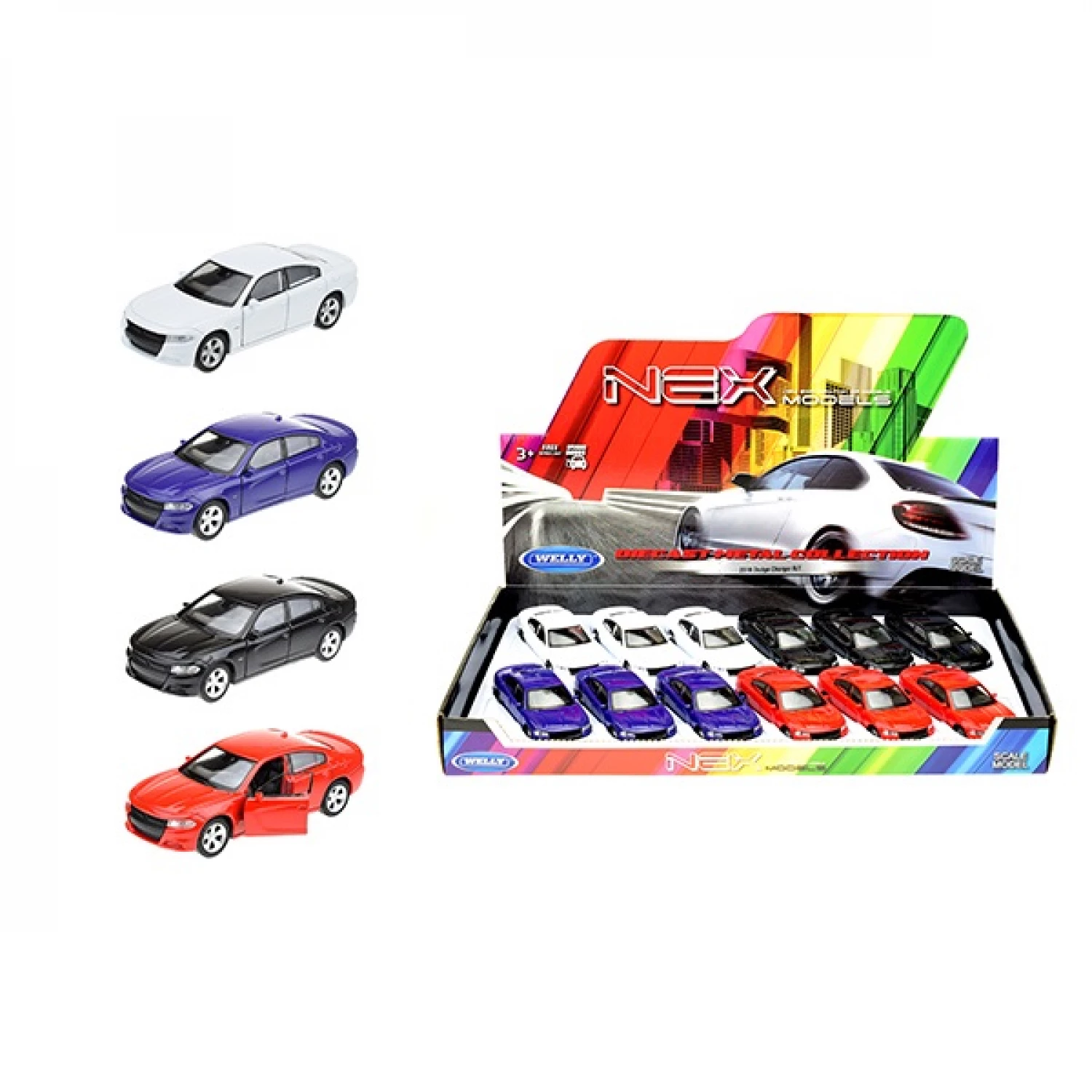 WELLY METALNI AUTO DODGE 2016 CHARGER R/T