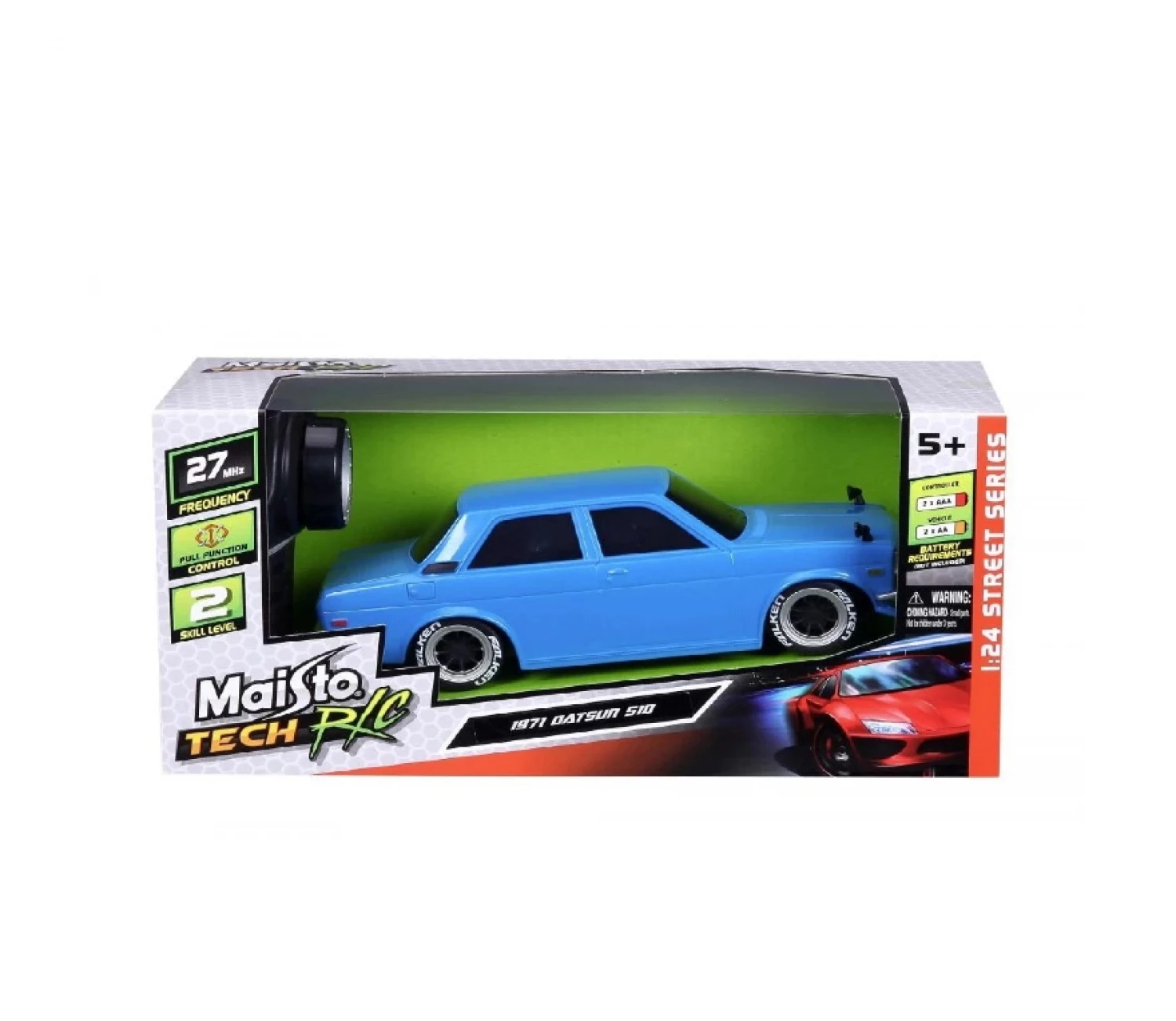 MAISTO AUTOMOBIL DALJINSKA KONTROLA 1:24 1971 DATSUN 510