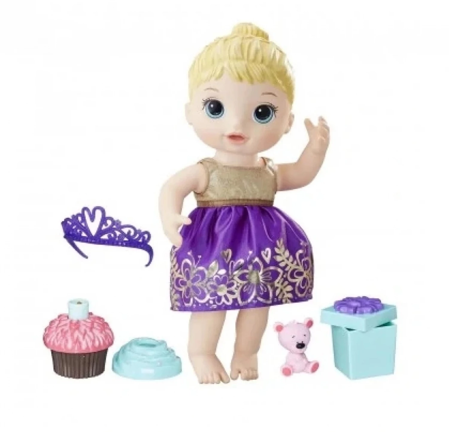 BABY ALIVE LUTKA CUPCAKE BIRTHDAY BABY