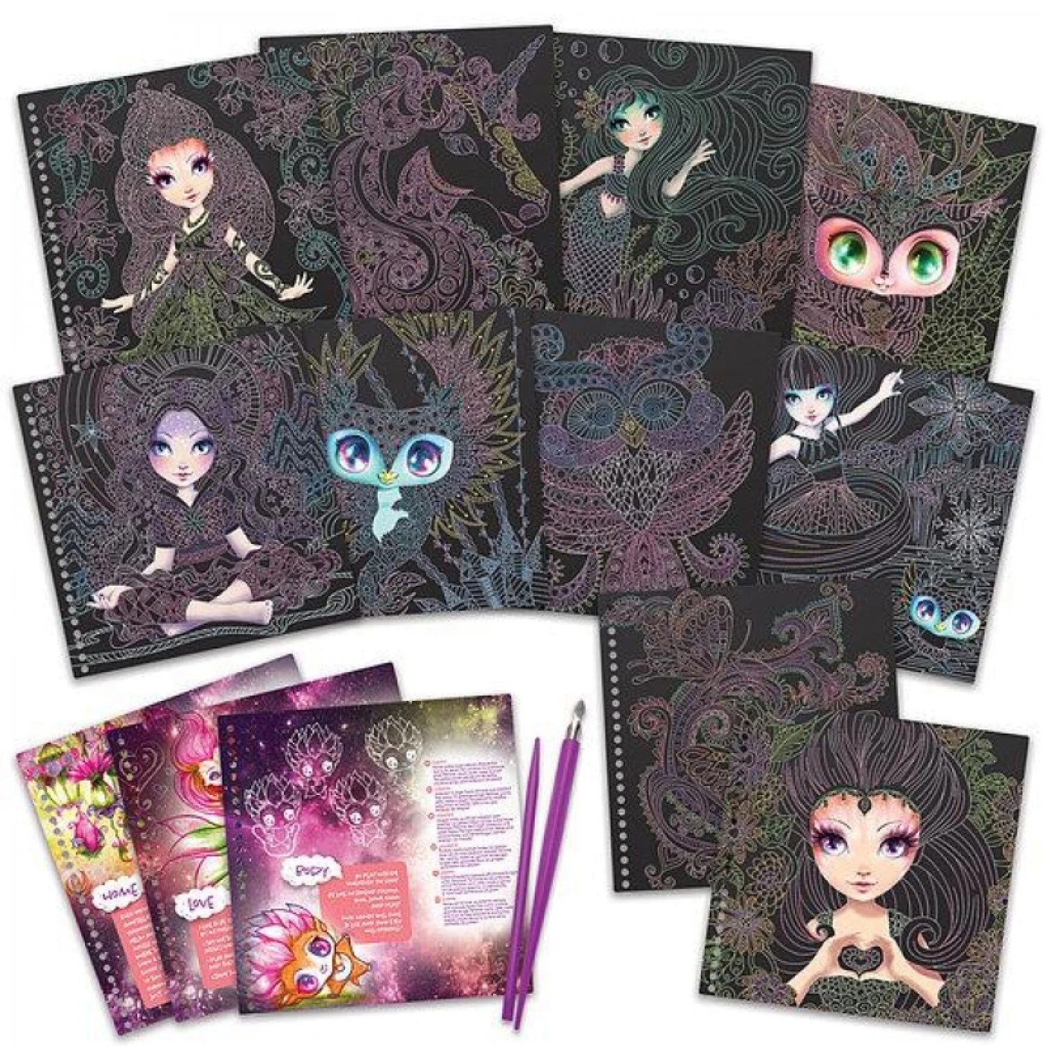 KREATIVNI SET NEBULOUS STARS KNJIGA ZEN