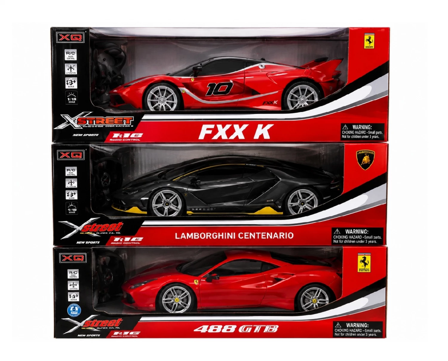 AUTOMOBIL DALJINSKA KONTROLA 1:18 3ASS XQRC18