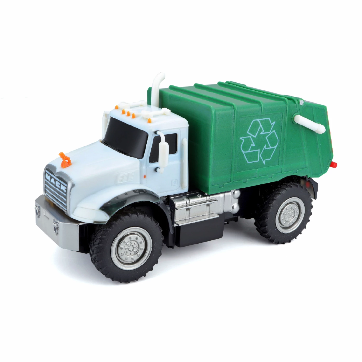 KAMION R/C MAISTO WORK MACHINE MACK REFUSE TRUCK 2.4 GHZ 82182