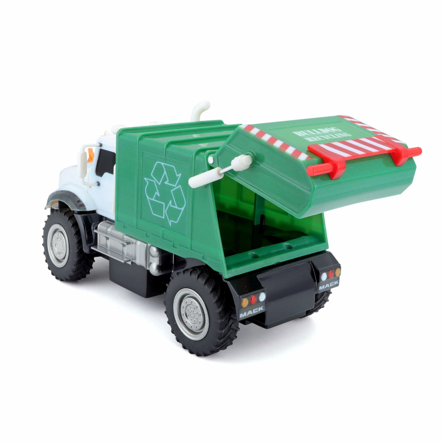 KAMION R/C MAISTO WORK MACHINE MACK REFUSE TRUCK 2.4 GHZ 82182