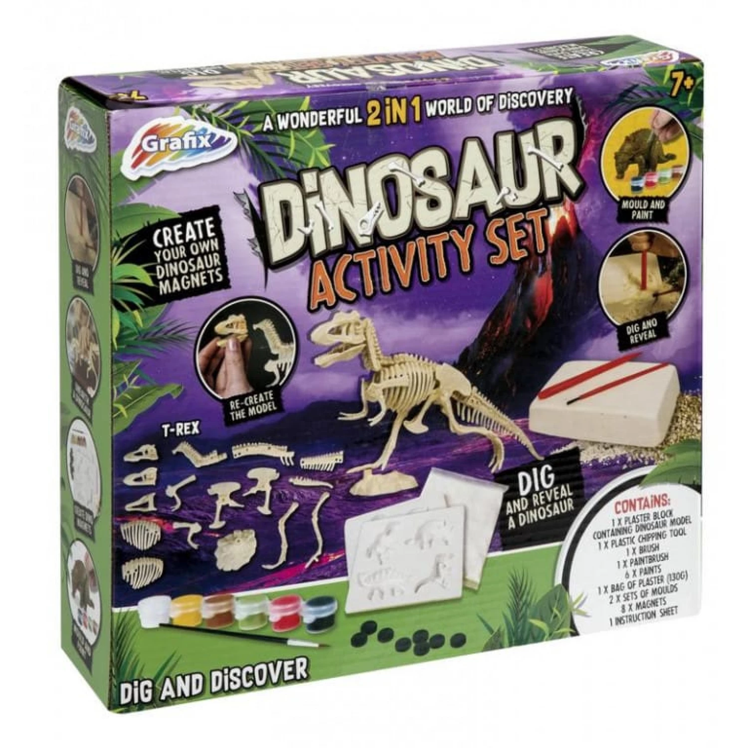 EDUKATIVNI SET DINOSAUR ACTIVITY
