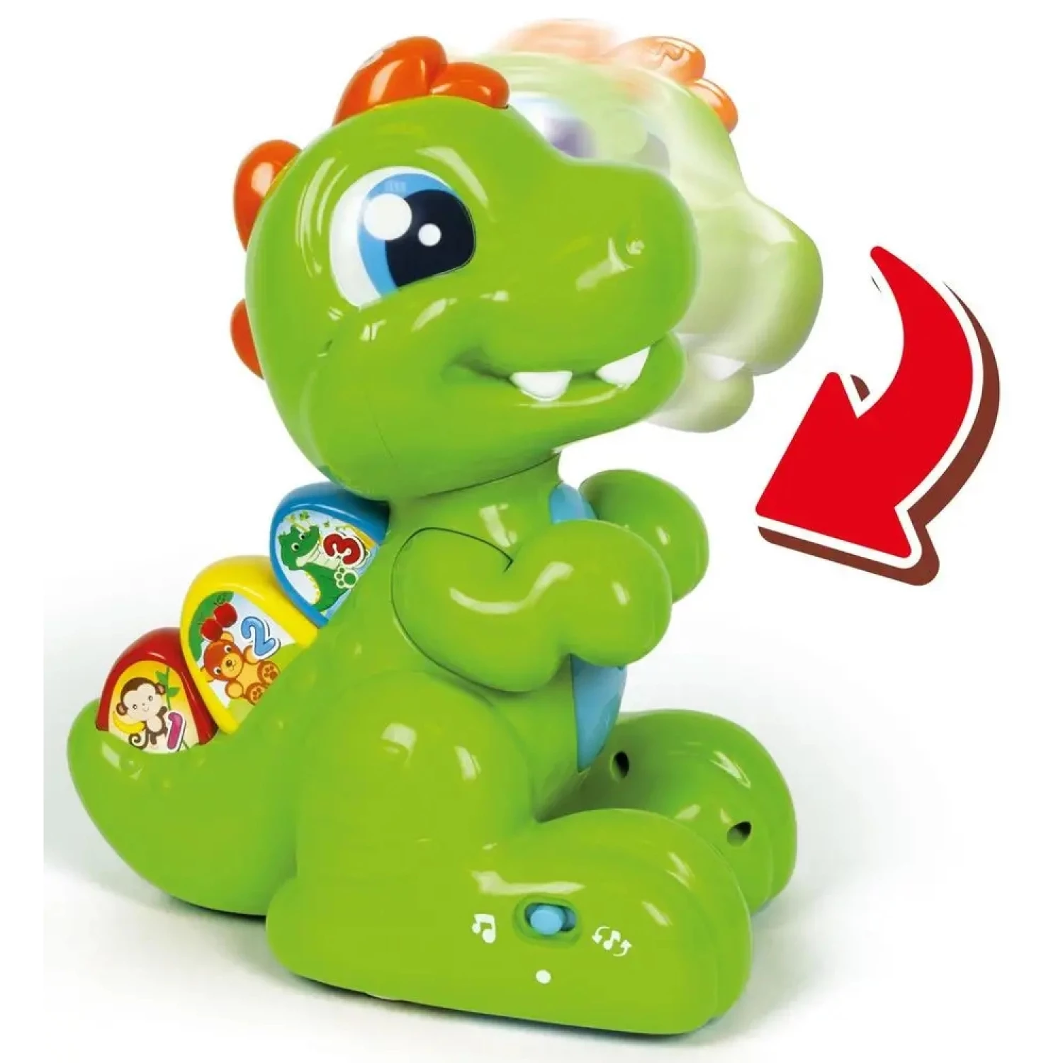 DINOSAURUS BABY T-REX HODA I PRICA CLEMENTONI