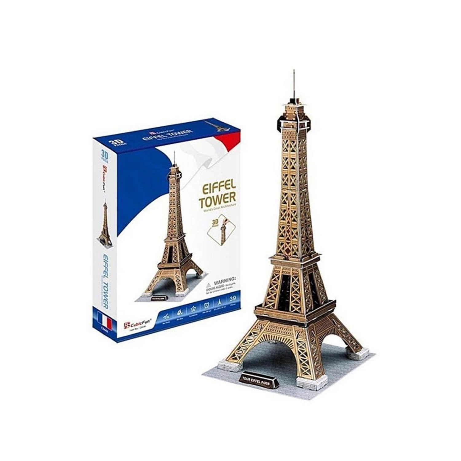 CUBICFUN PUZZLE EIFFEL TOWER