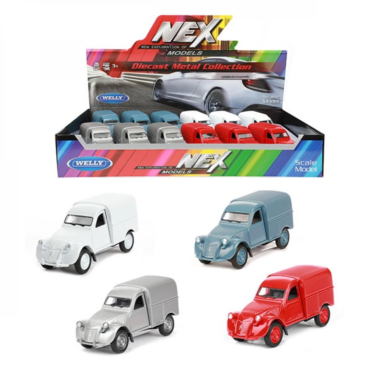 WELLY METALNI AUTO CITROEN FOURGONNETTE