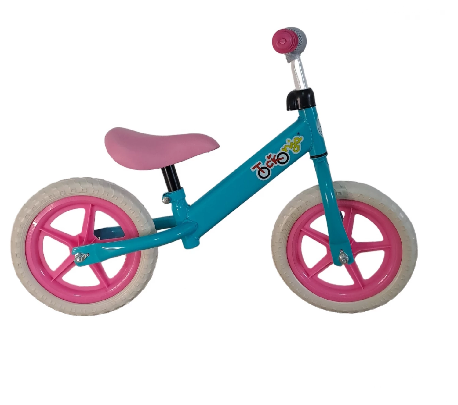 BALANS BICIKL TOCKONJA PLAVO-ROZE 80CM