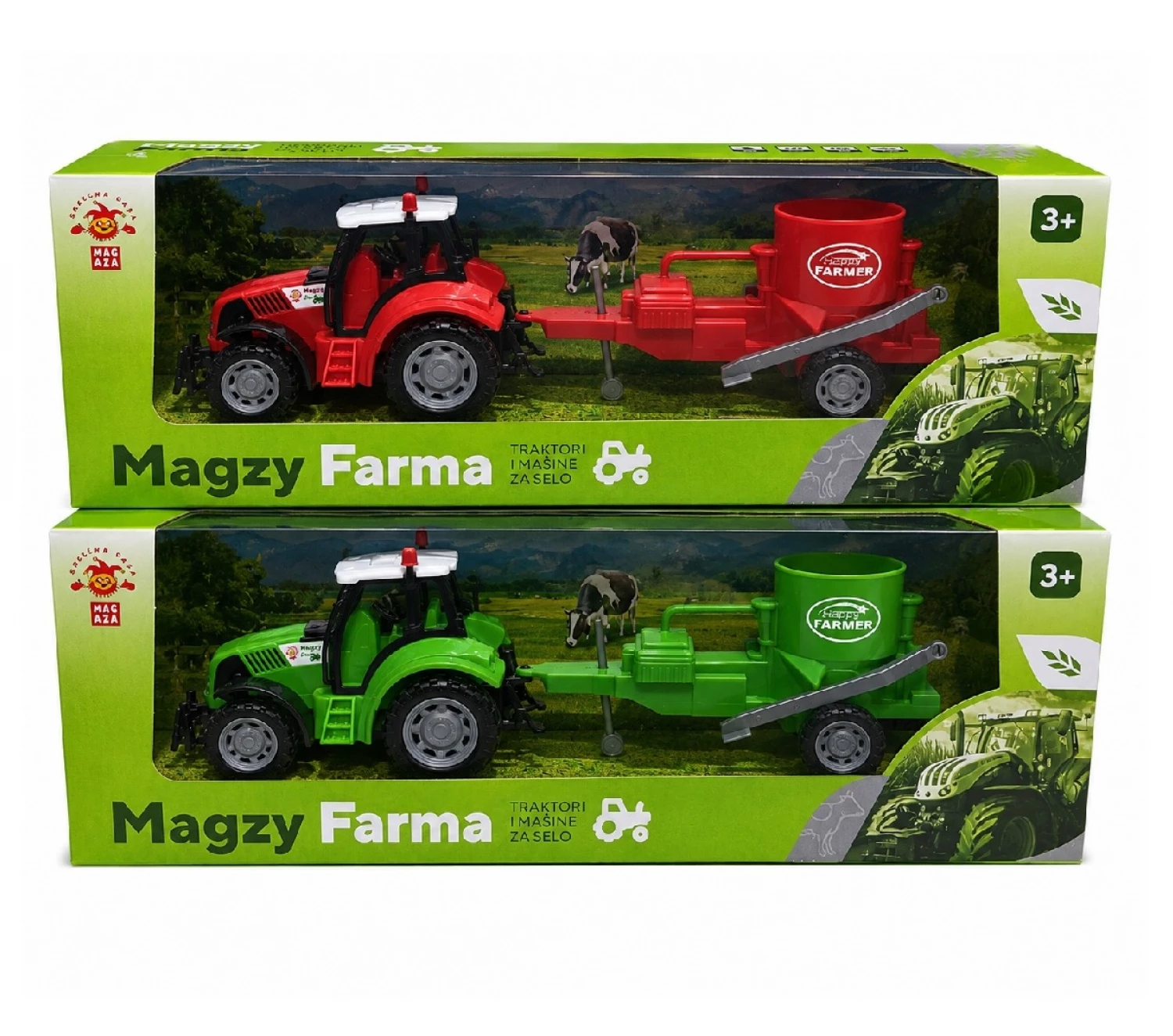 TRAKTOR FRIKCIONI SA PRIKLJUCNOM MASINOM 33CM