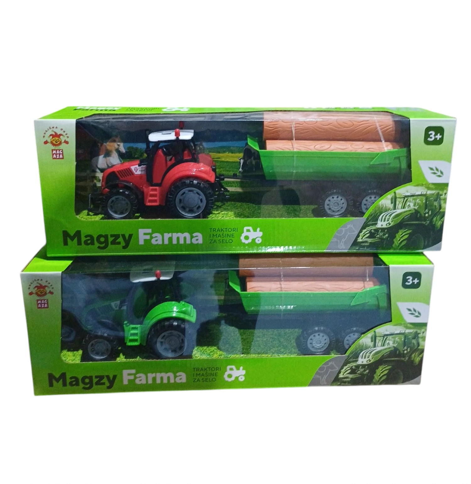 TRAKTOR FRIKCIONI SA PRIKOLICOM TRANSPORT DRVA 33CM