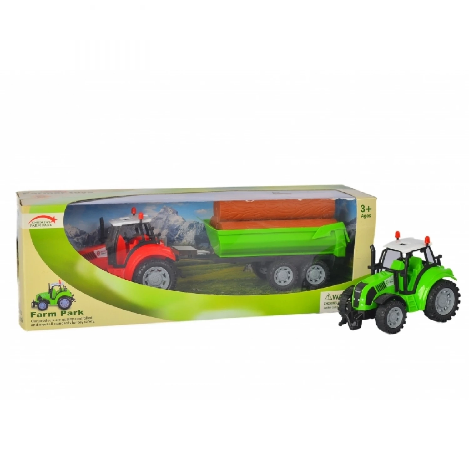 TRAKTOR FRIKCIONI SA PRIKOLICOM TRANSPORT DRVA 33CM