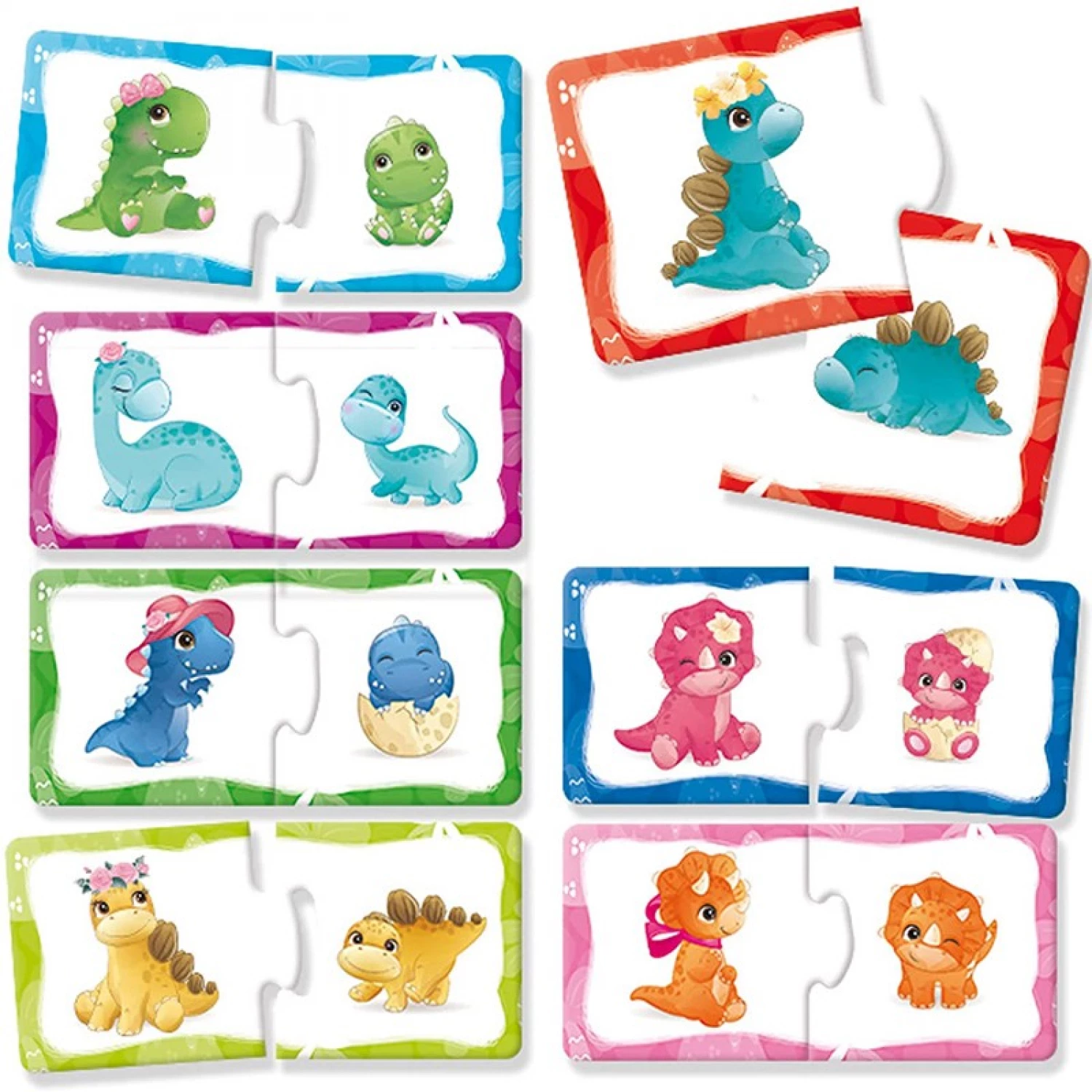 CAROTINA EDUKATIVNA SLAGALICA BABY DINO 3D LISCIANI