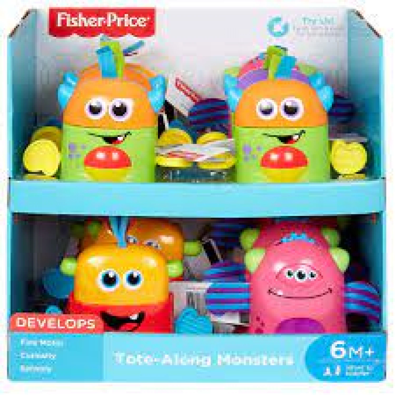 FISHER PRICE MINI MONSTERS 3ASS