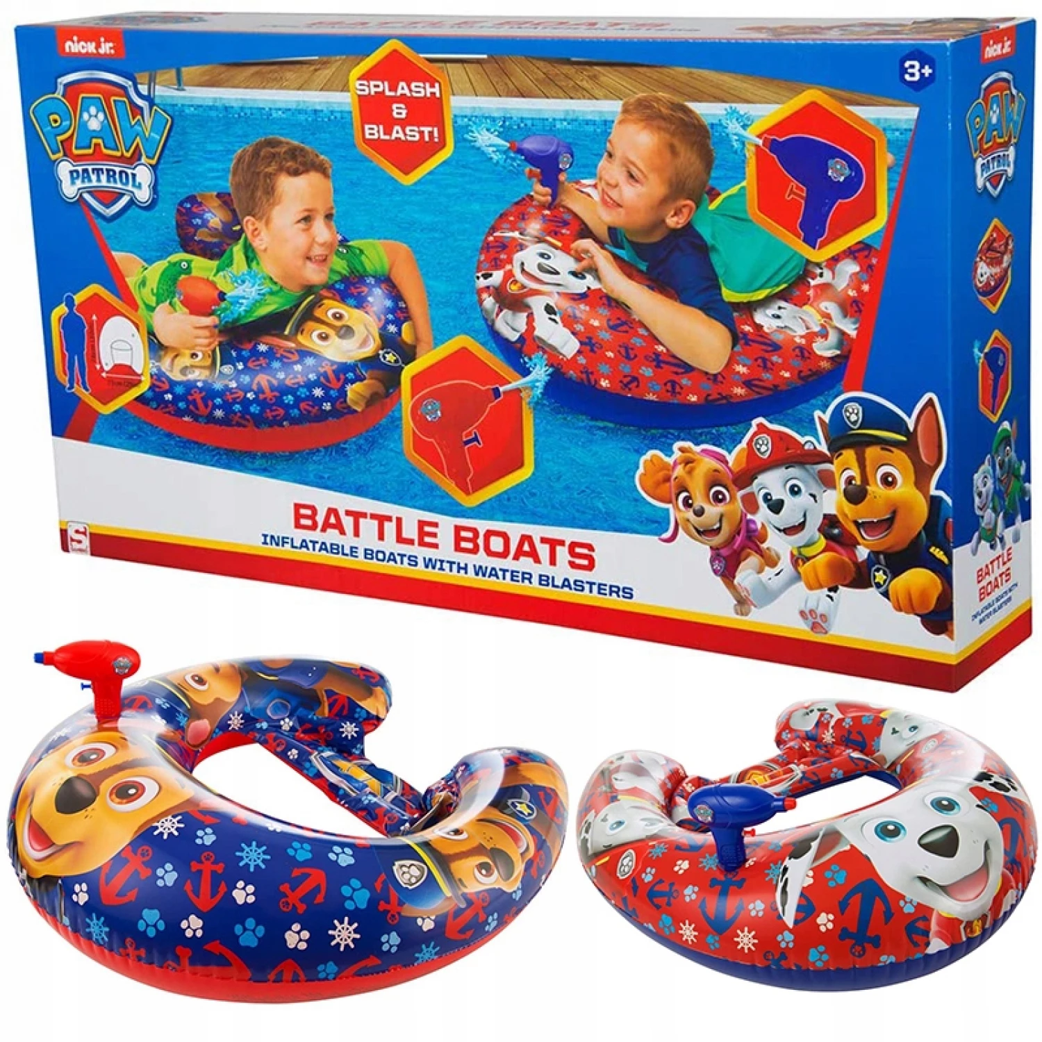 PAW PATROL CAMAC BATTLE BOAT