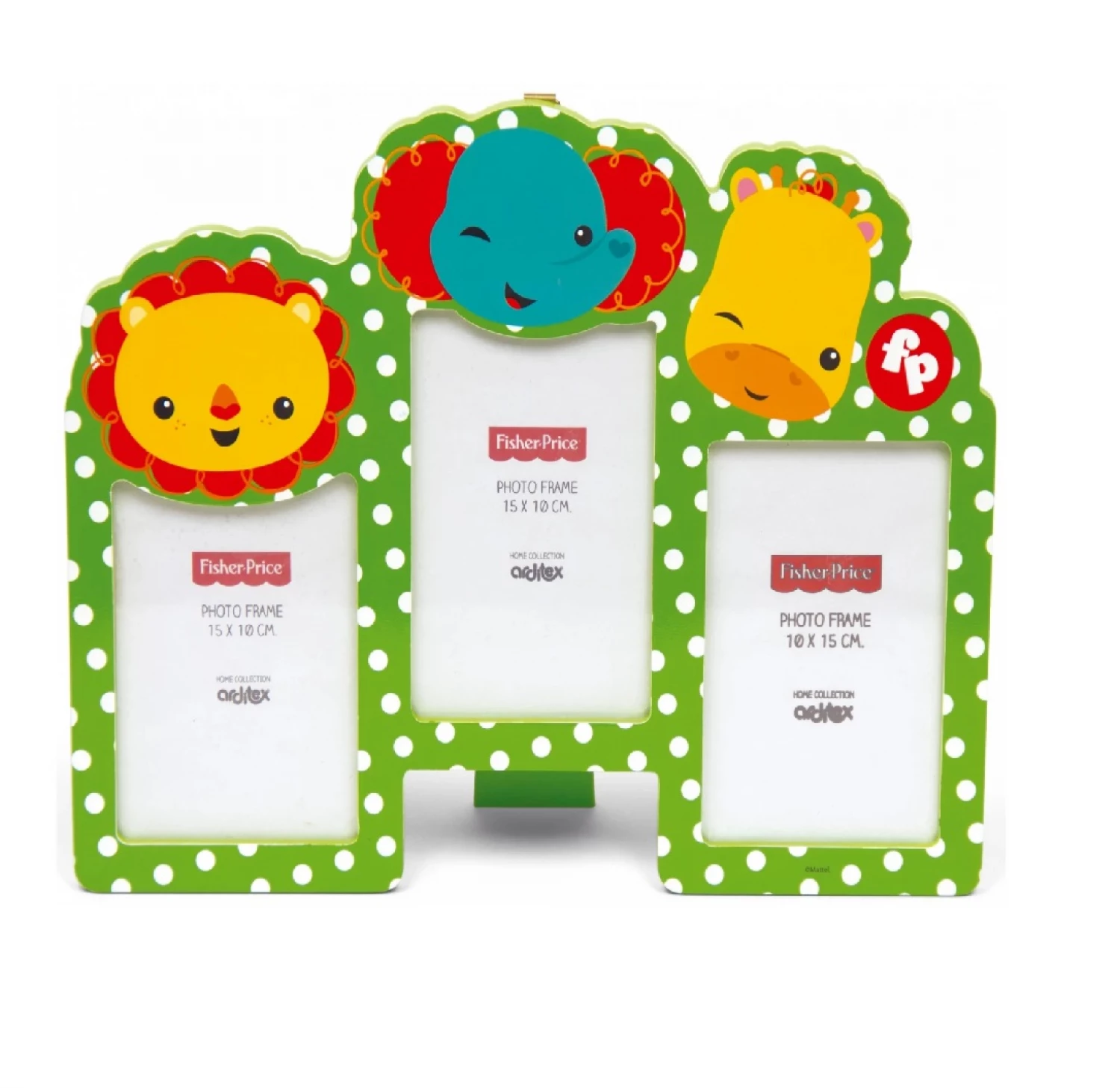 FISHER PRICE FOTO RAM MULTI GREEN 33X27CM FP10012